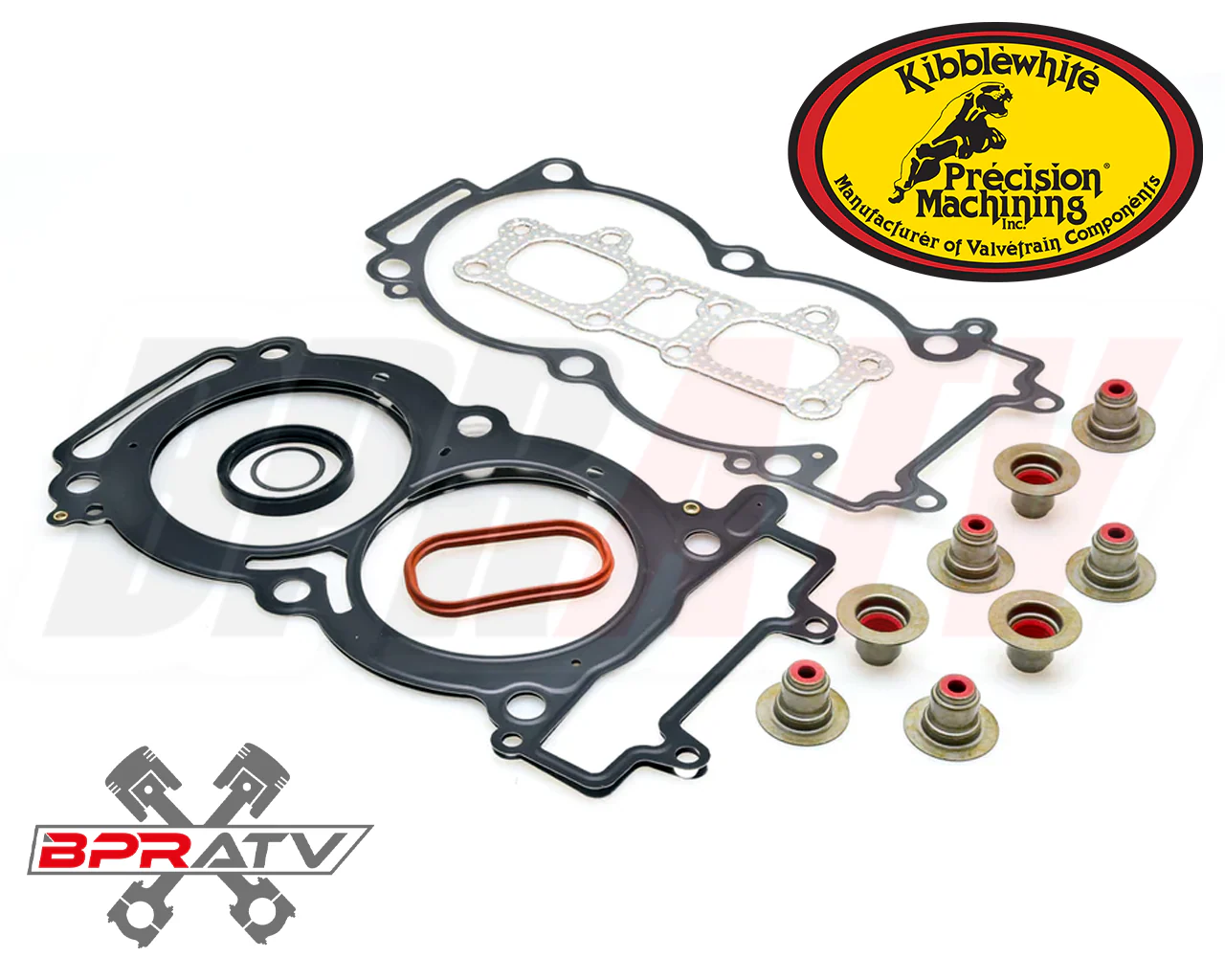 14-24 Polaris RZR XP1000 Kibblewhite Valves Head Service Pistons & Cylinder Kit - Image 5
