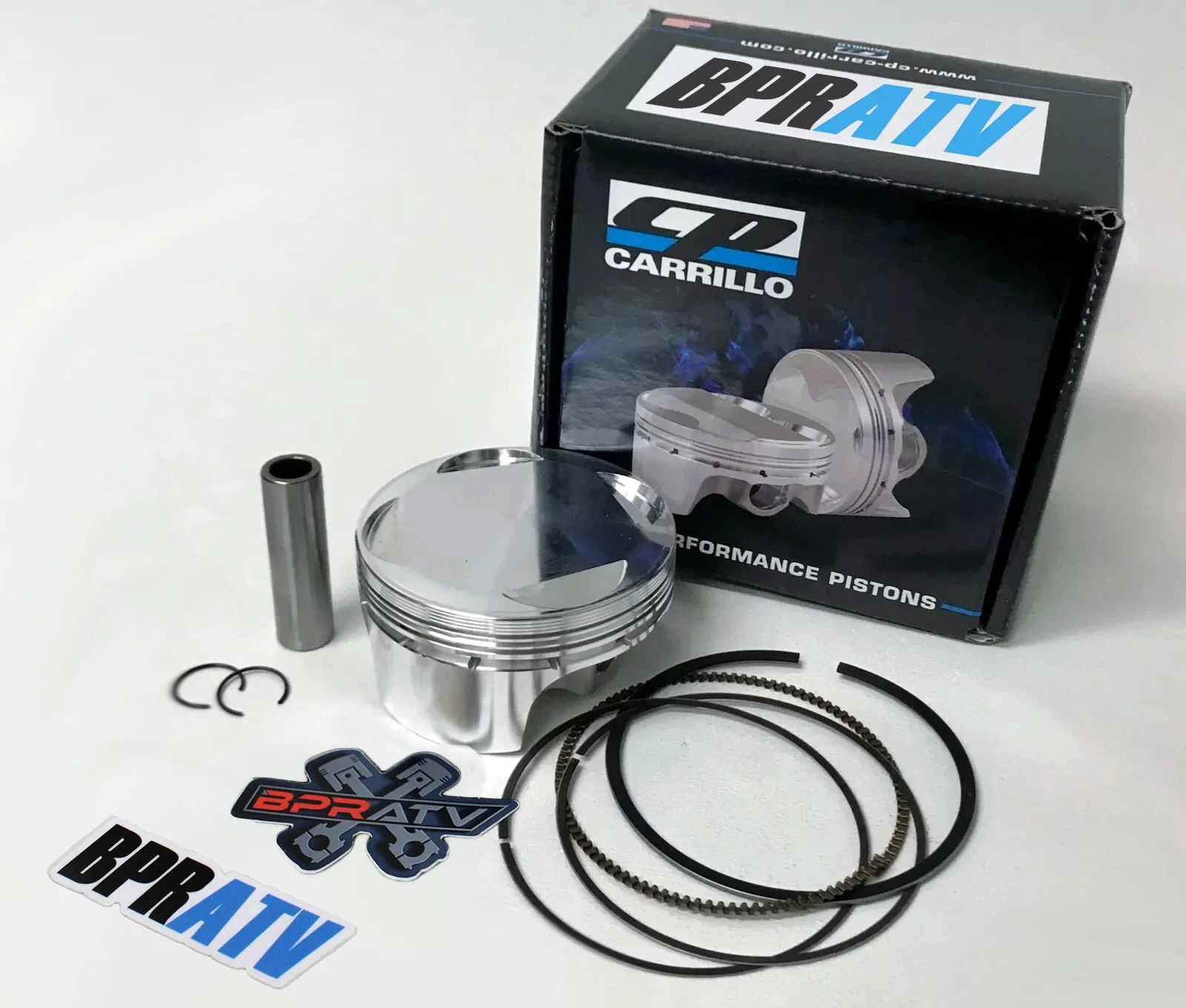 15-25 Yamaha Raptor 700 YFM700R 102mm 12:1 Stock Standard OEM Bore CP Piston Kit - Image 9