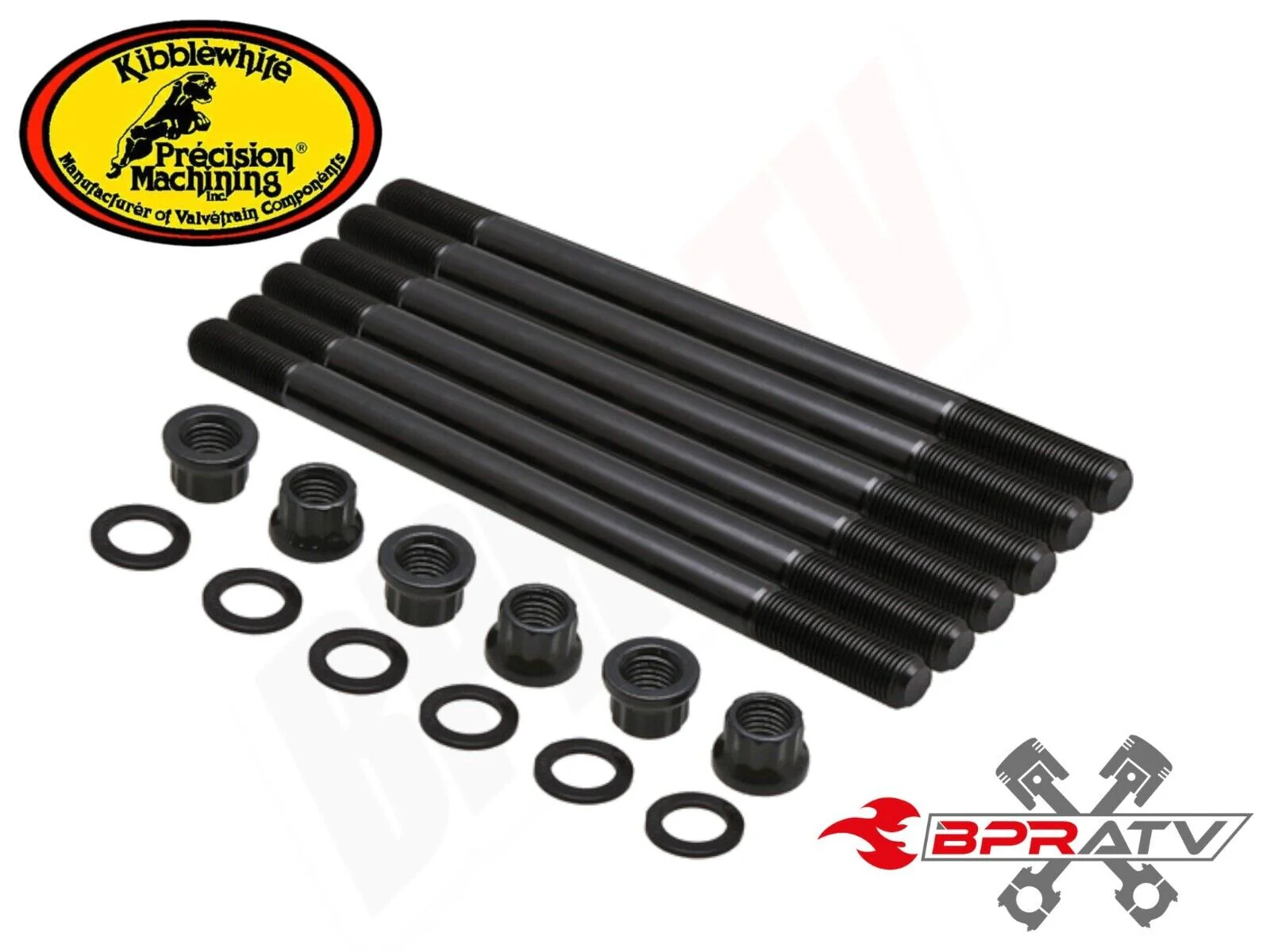 15+ Polaris RZR900 RZR 900 Kibblewhite Stronger Heavy Duty Cylinder ARP Stud Kit - Image 11