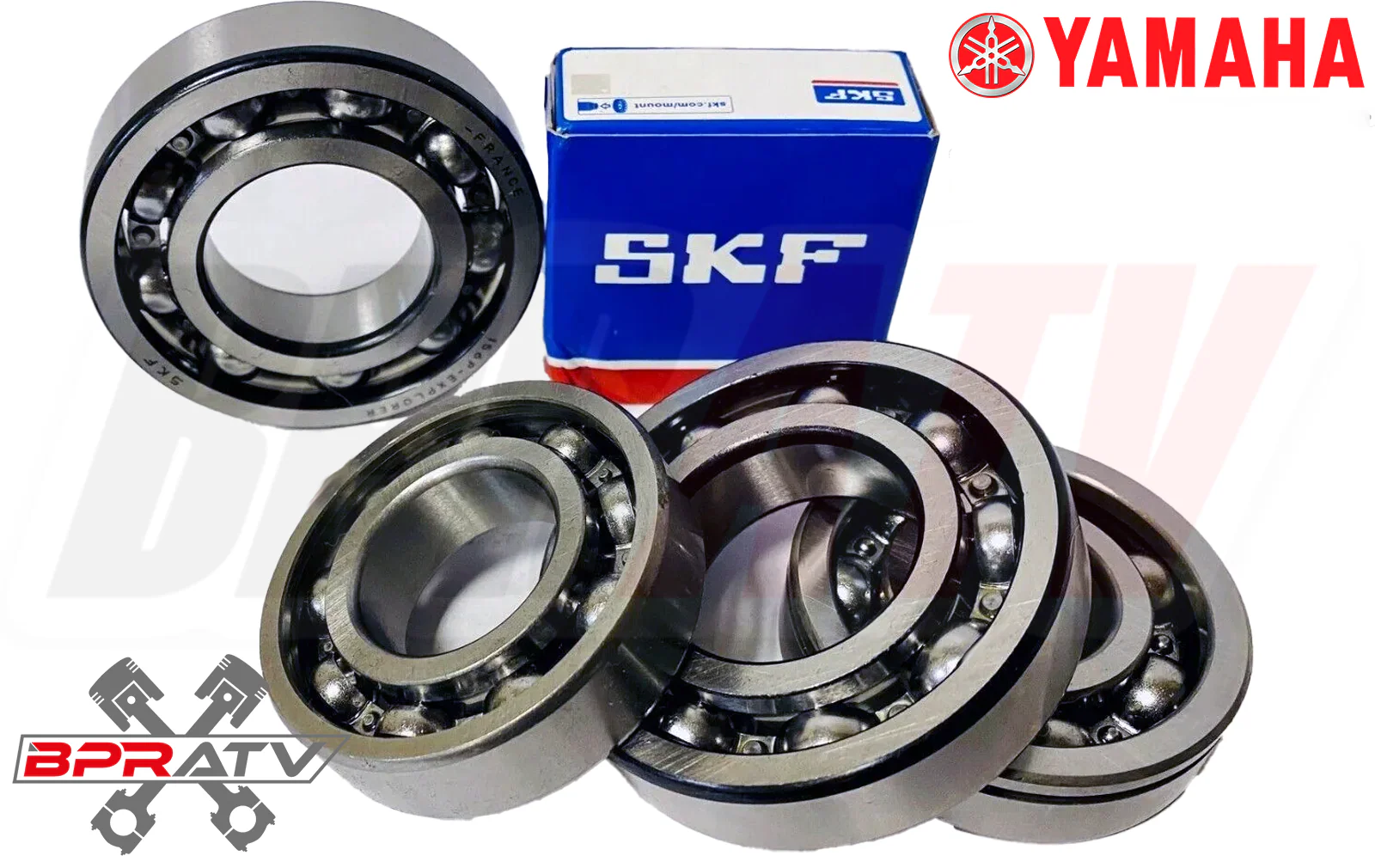 15+ Yamaha YZ250FX YZ 250FX SKF NTN Crank Main Bearings Set Balancer Bearing Kit - Image 4