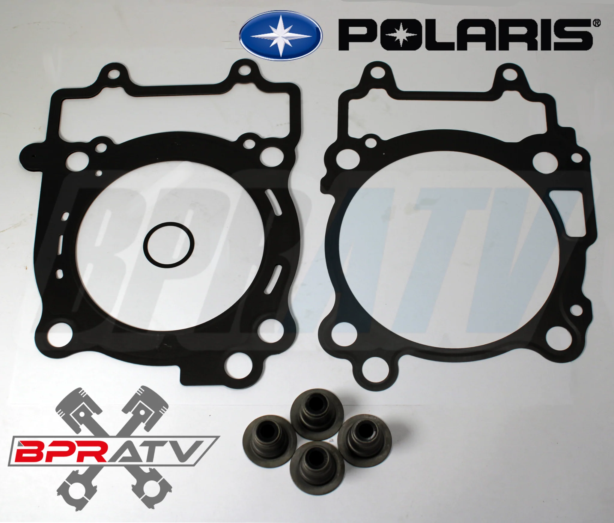 16-19 Polaris ACE 570 Stock Wiseco Piston Cylinder Gasket Top End Rebuild Kit - Image 12