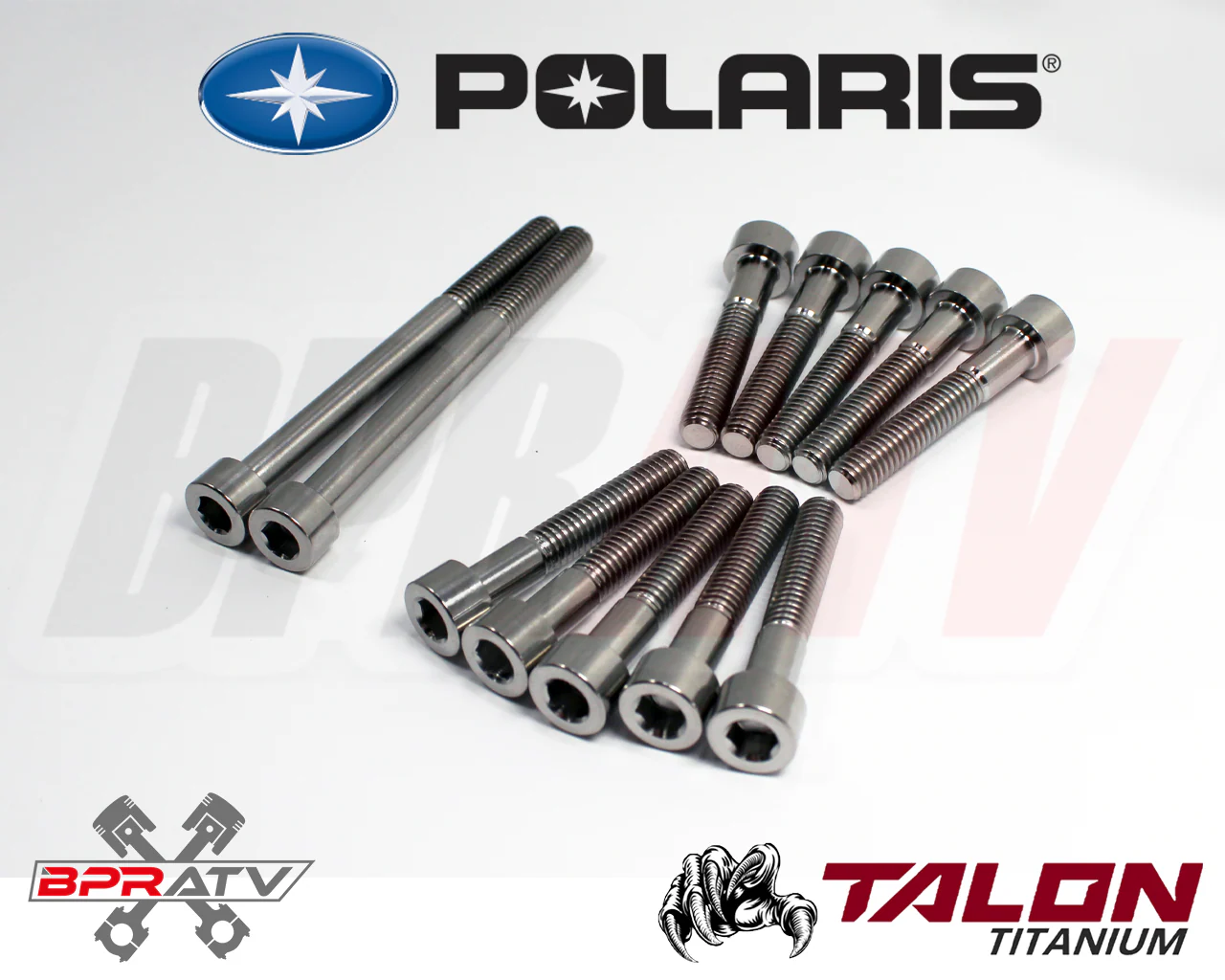 16-20 Polaris General 1000 TITANIUM Cam Journal Cam Cap Bolts Bolt Kit Dowel Pin - Image 6