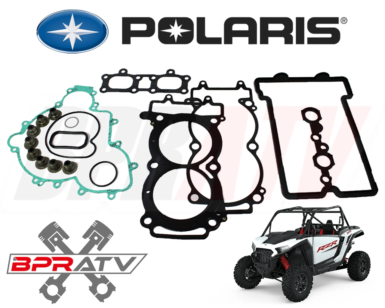 16-20 Polaris General 1000 XP Stock Bore Complete Gasket Kit COMETIC Head Gasket - Image 3