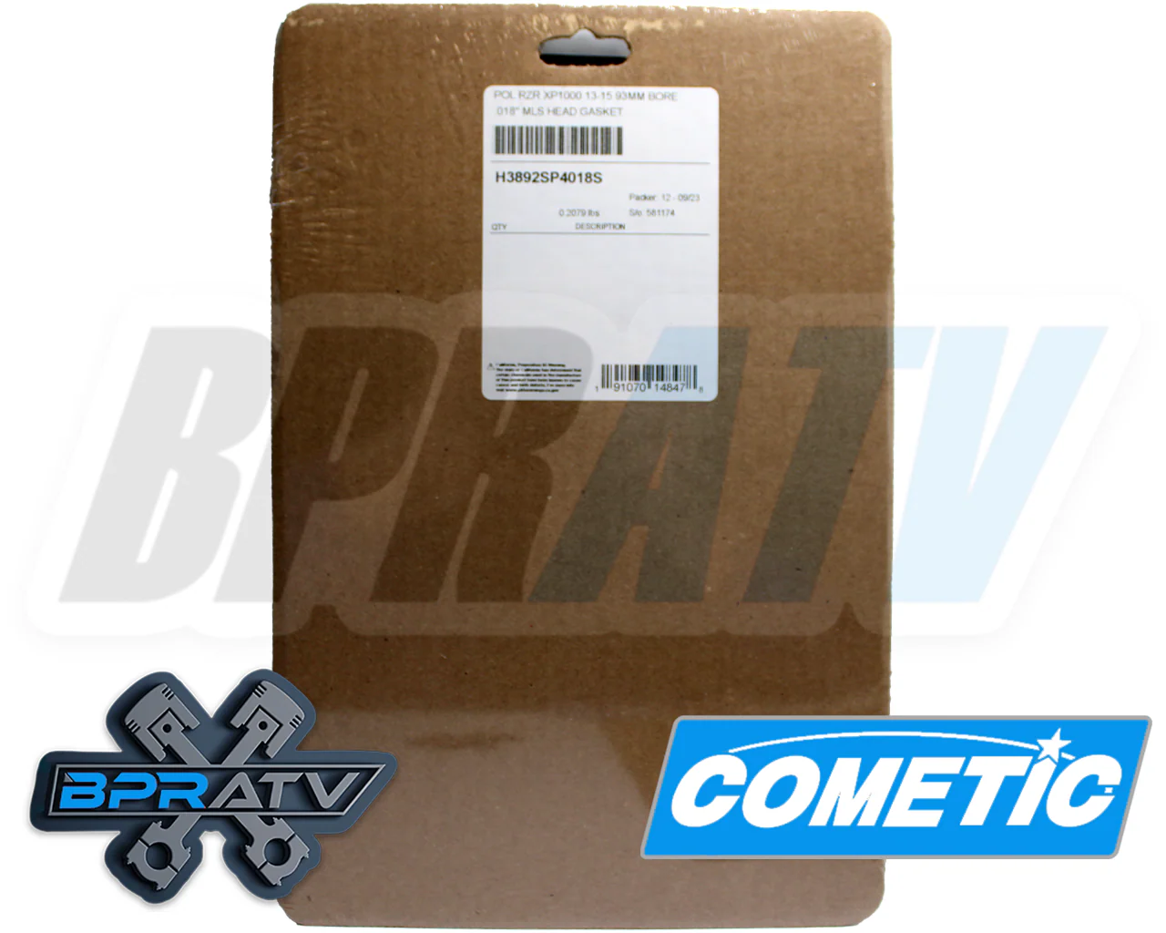 16-20 Polaris RZR XP 1000 XP 4 OEM Bore Complete Gasket Kit COMETIC Head Gasket - Image 14