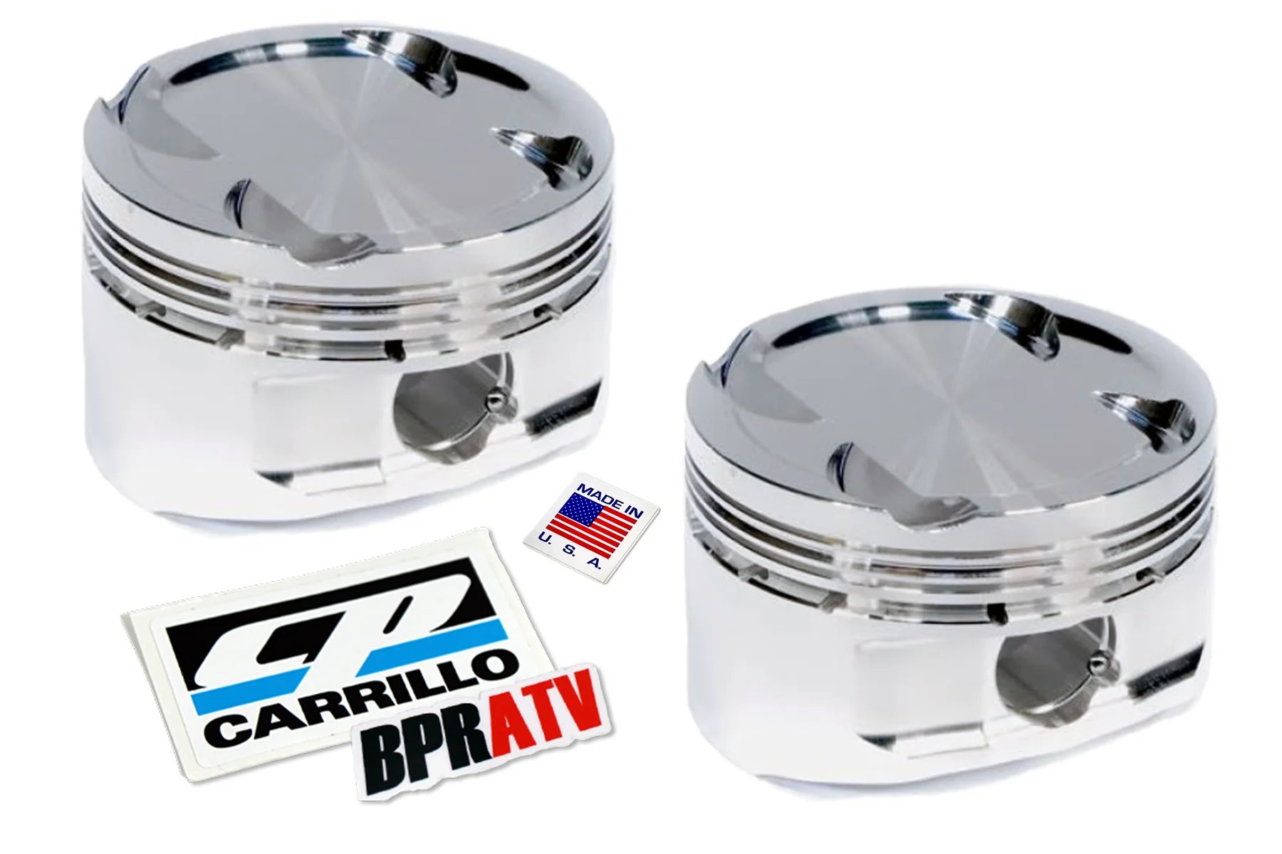 16-24 Polaris RZR XP Turbo S 4 93mm 10:1 Stock Bore Cylinder CP Carrillo Pistons - Image 3