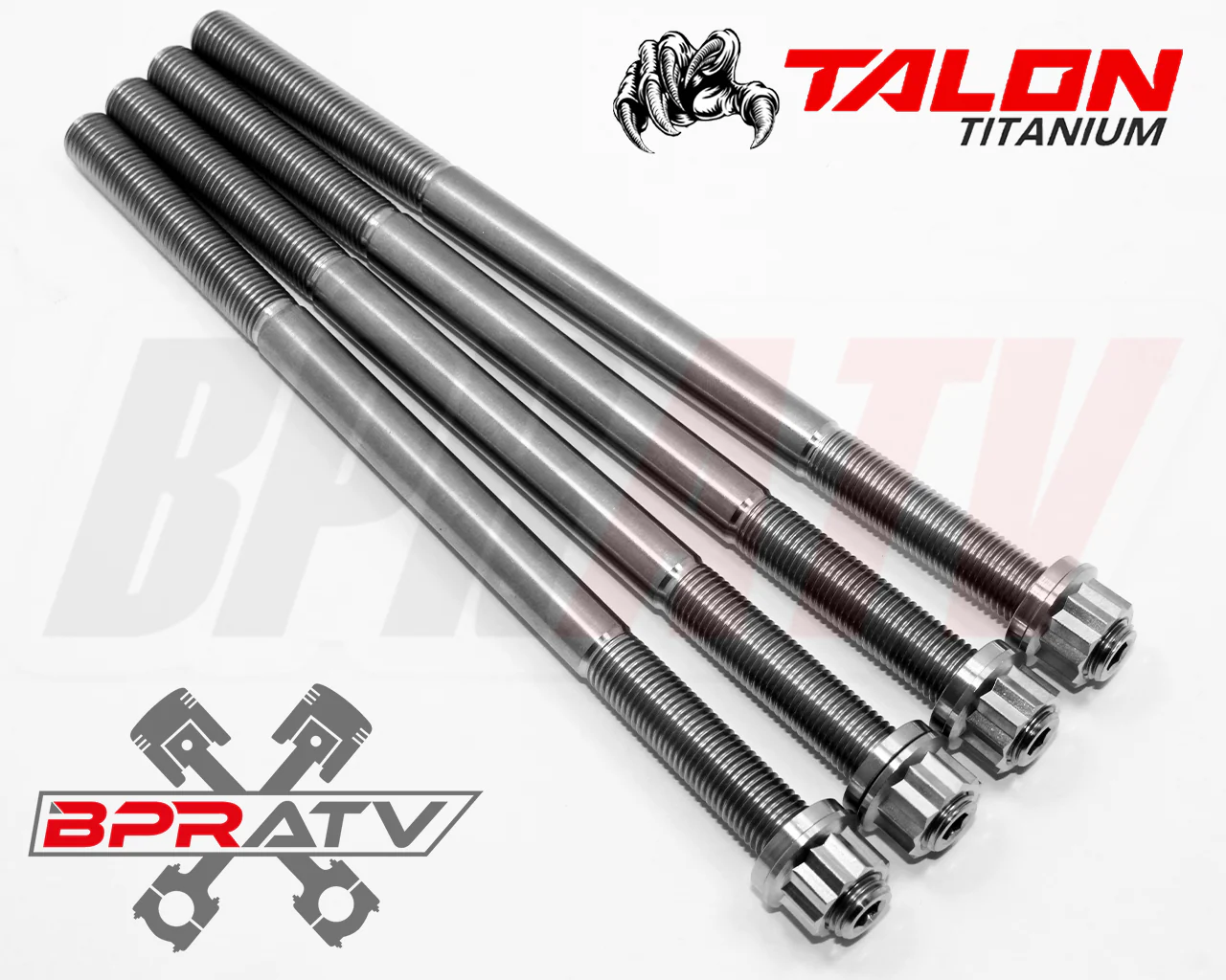 16-24 Polaris Sportsman 450 Cylinder Head Bolts Titanium Head Studs Kit 7520144 - Image 14