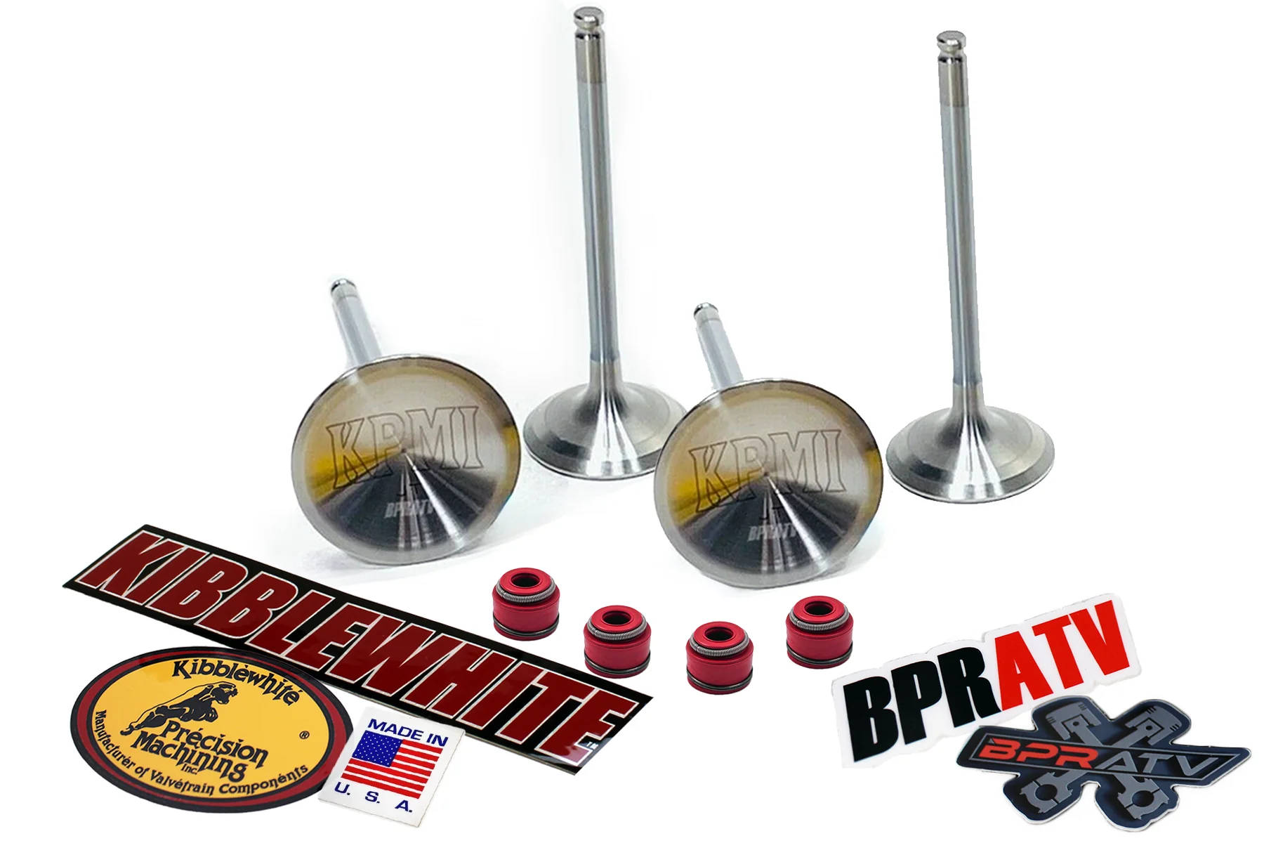 17-19 Kawasaki KX250F KX 250F OEM Head Kibblewhite Intake Exhaust Valves & Seals