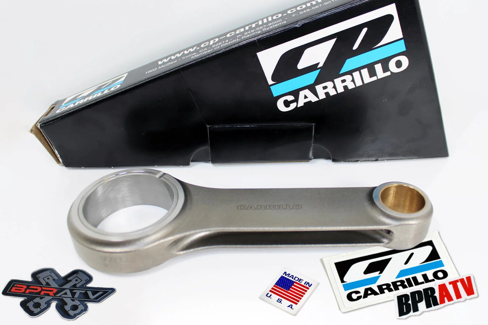 17-25 Can-Am Maverick X3 X-3 Turbo CP Carrillo Rod Set of 3 420819935 All 3 Rods - Image 9