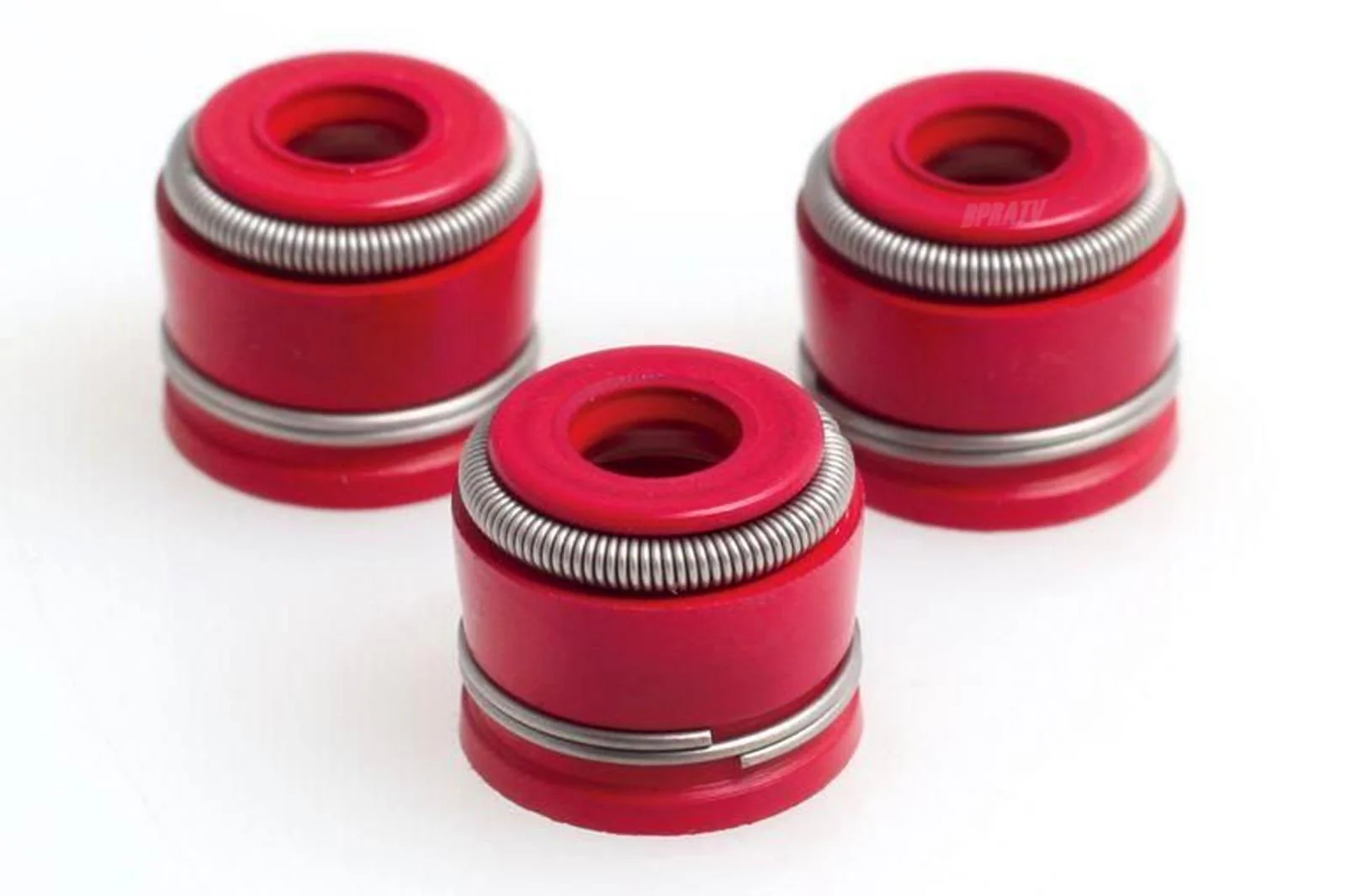 19-25 Honda Talon 1000X/R Head Valve Stem Guide Viton RED Seals Seal Set of 8 - Image 8