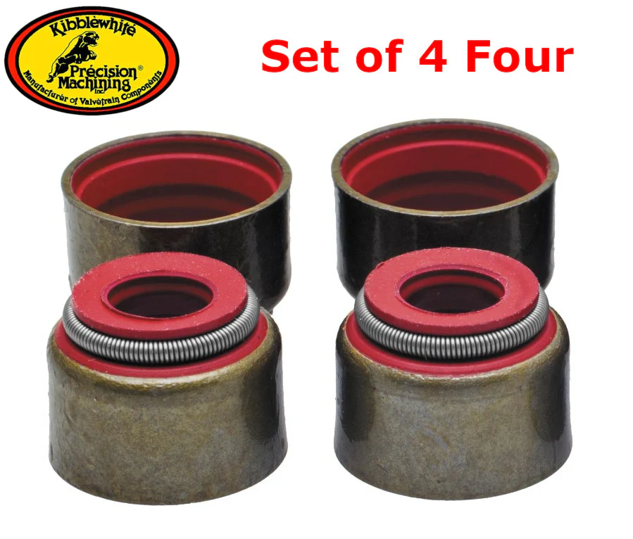19-25 Grizzly 700 YFM700 Intake Exhaust Valve Kit KIBBLEWHITE Red Seals Keepers - Image 15