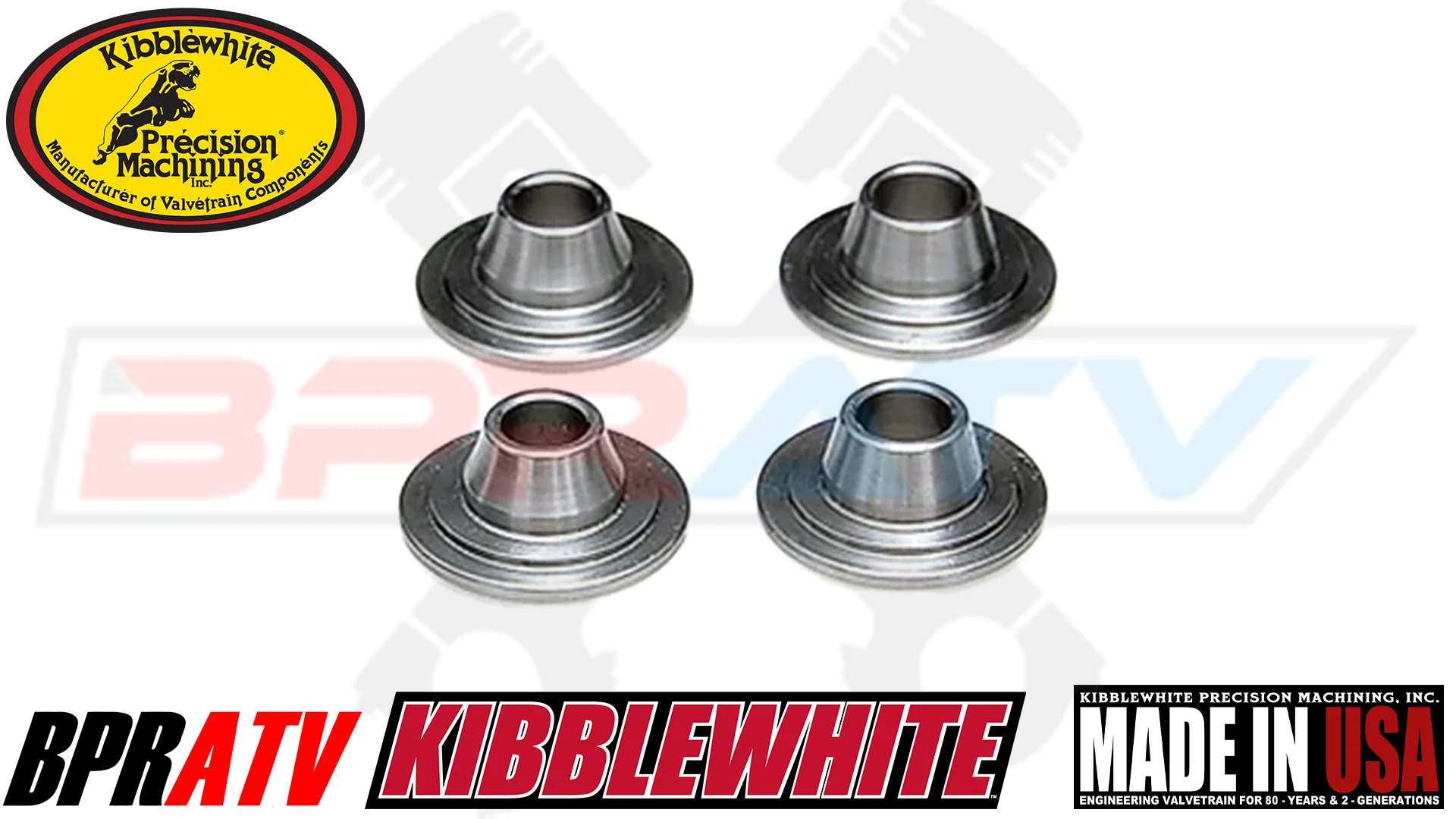 19-24 Honda CRF250RX CRF 250RX Kibblewhite INTAKE Valves Spring Kit + RED Seals - Image 10