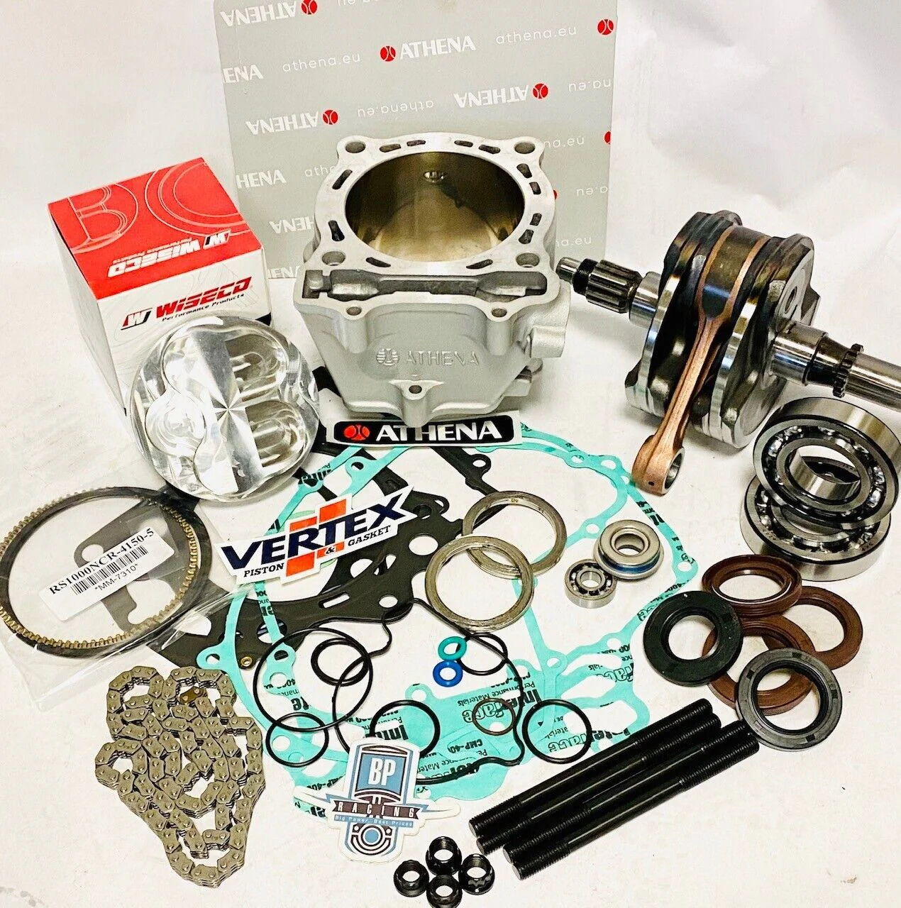 19+ Kodiak 700 Crank Complete 105.5 Big Bore Stroker Engine Rebuild Bearings Kit - Image 2