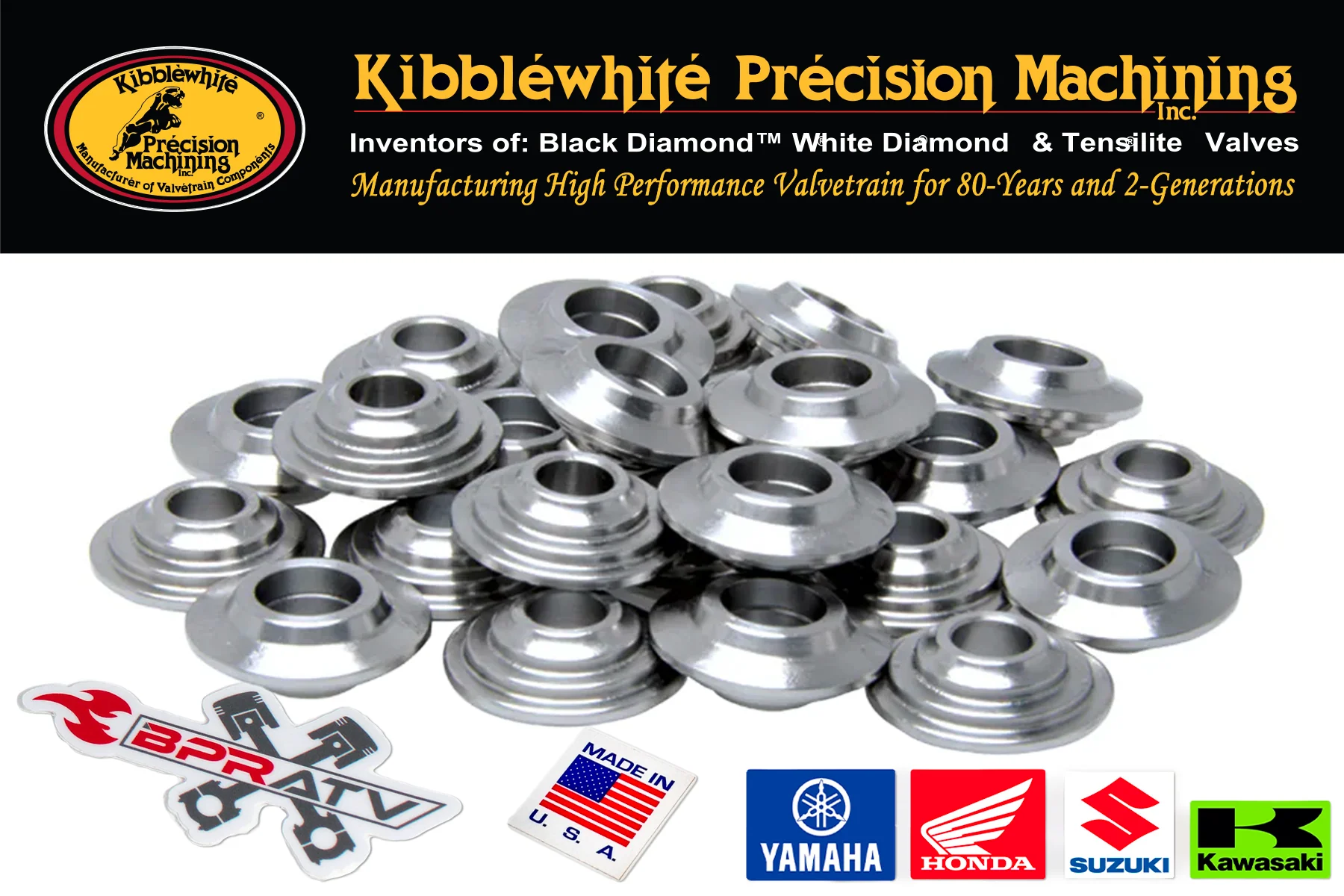 1985-1986 Honda ATC350X ATC 350X 350 ATC350 Kibblewhite Valves Valve Springs Kit - Image 11