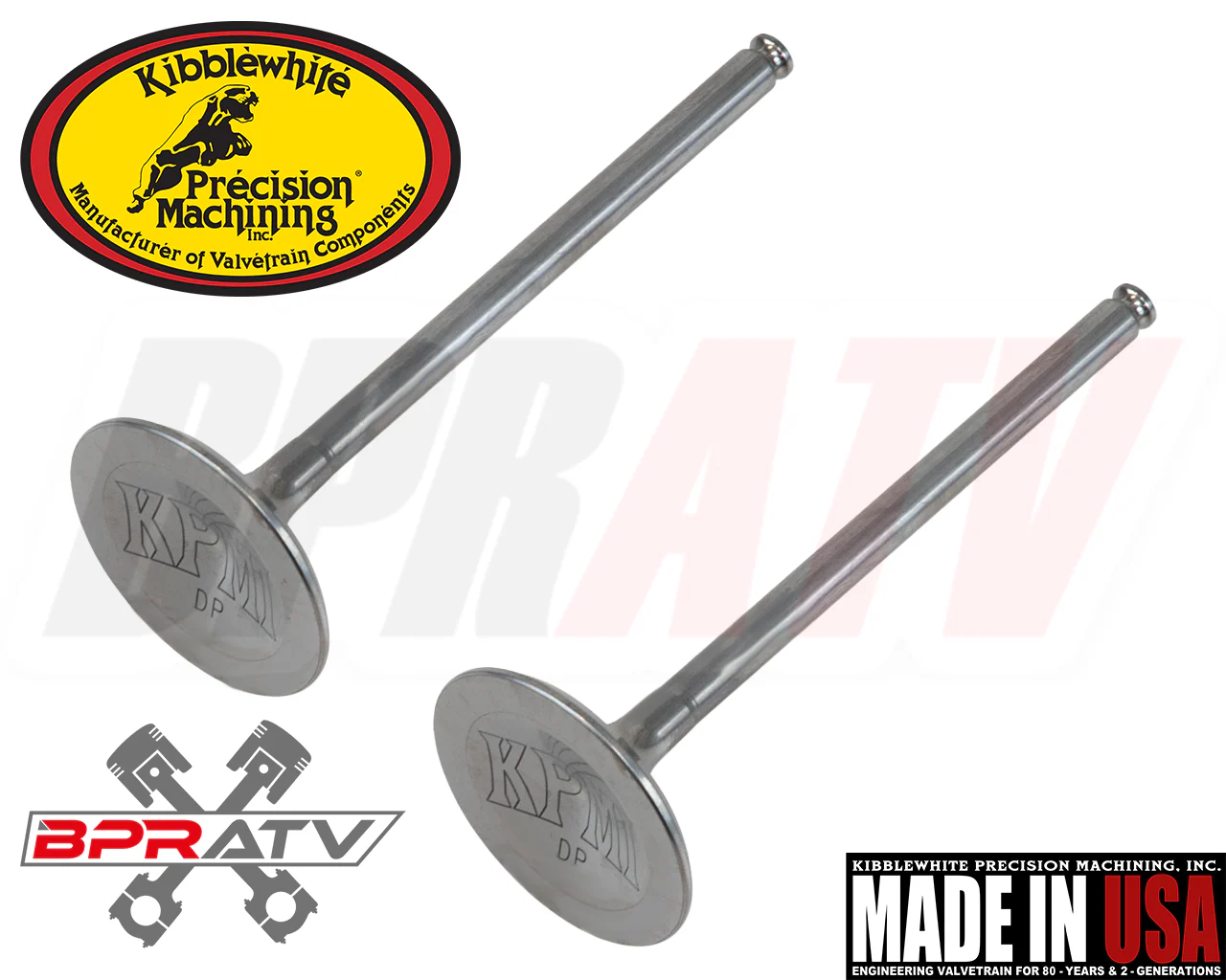 20-22 Kawasaki KX250F KX 250F Kibblewhite TITANIUM Intake Exhaust Valves & Seals - Image 8