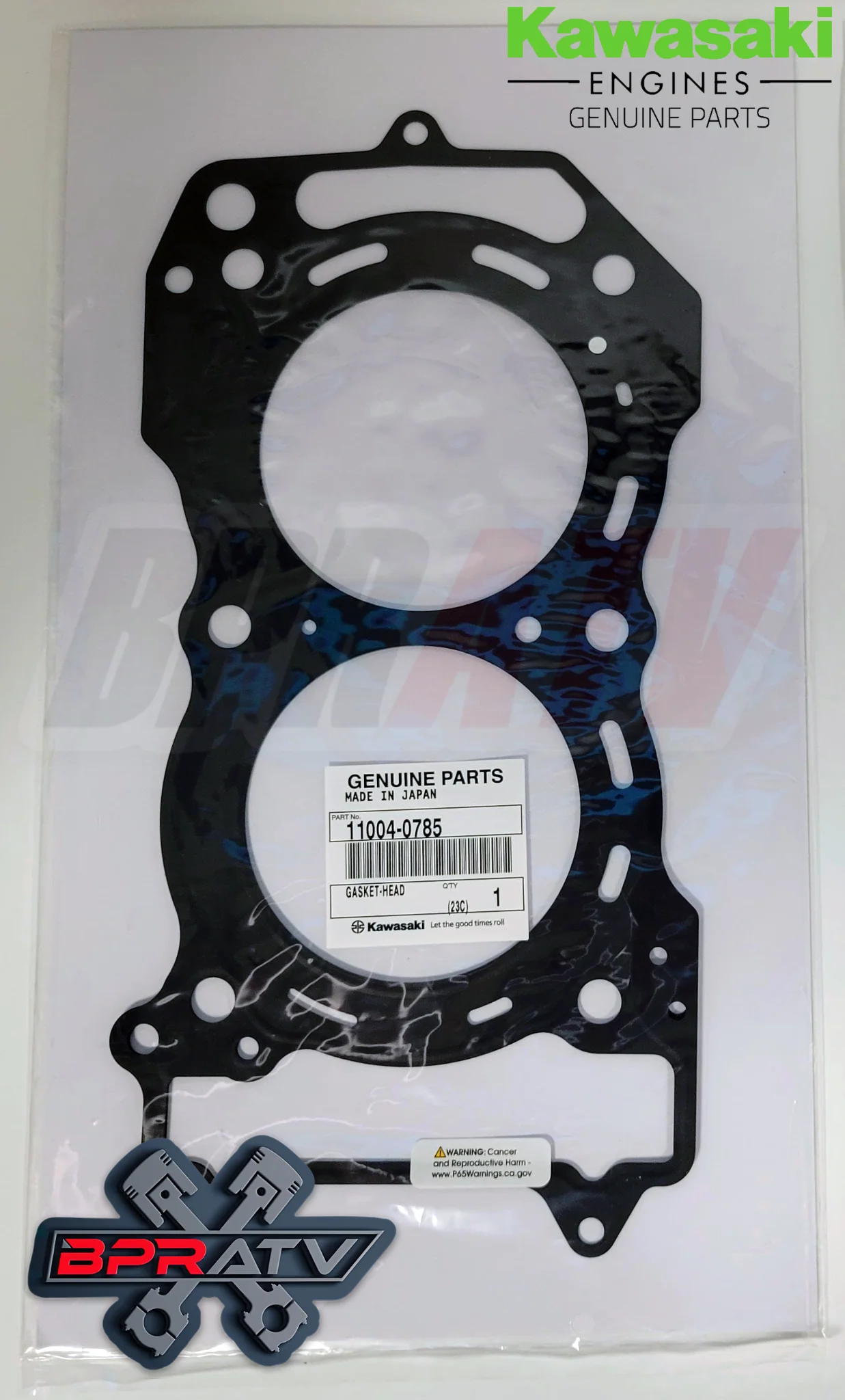 20-23 OEM Kawasaki KRF1000 Teryx KRX 1000 Cylinder Head Base Exhaust Gasket Kit - Image 6