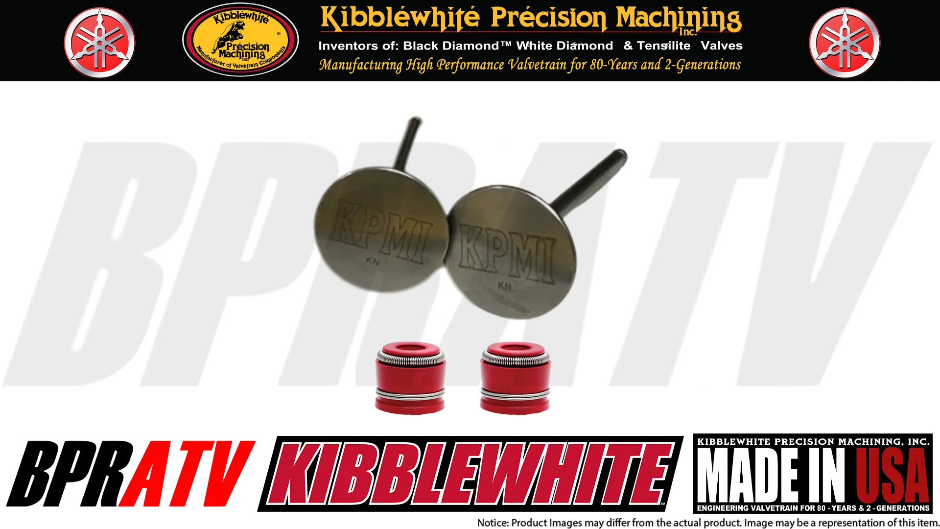20-23 Yamaha YZ250FX YZ 250FX Stock Kibblewhite OEM Intake Valves Seals Kit KPMI - Image 5