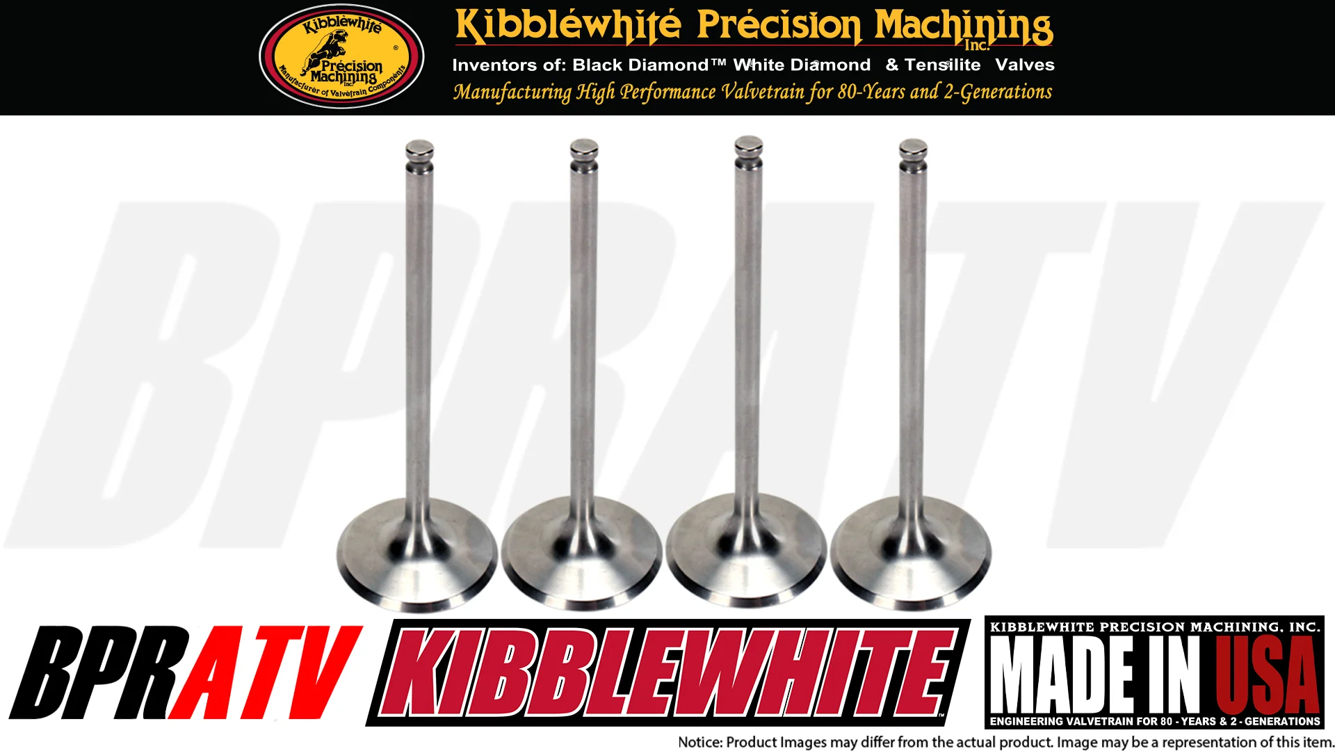 20-22 Kawasaki KX250 KX 250 Kibblewhite Head Intake Exhaust Valves Seals Springs - Image 8