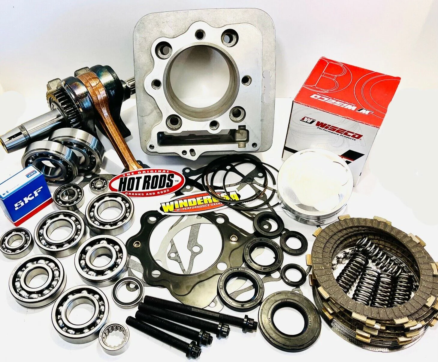 2005+ TRX 400EX 400X Full Top Bottom End Engine Rebuild Set Forged Piston Crank