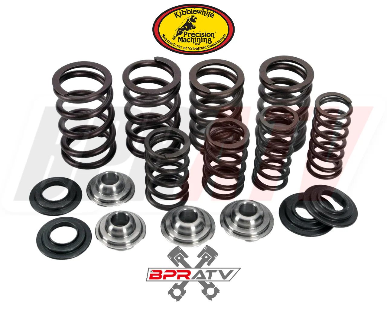 2006+ Honda TRX450R TRX 450R Kibblewhite Titanium Valves Springs Spring Seal Kit - Image 4