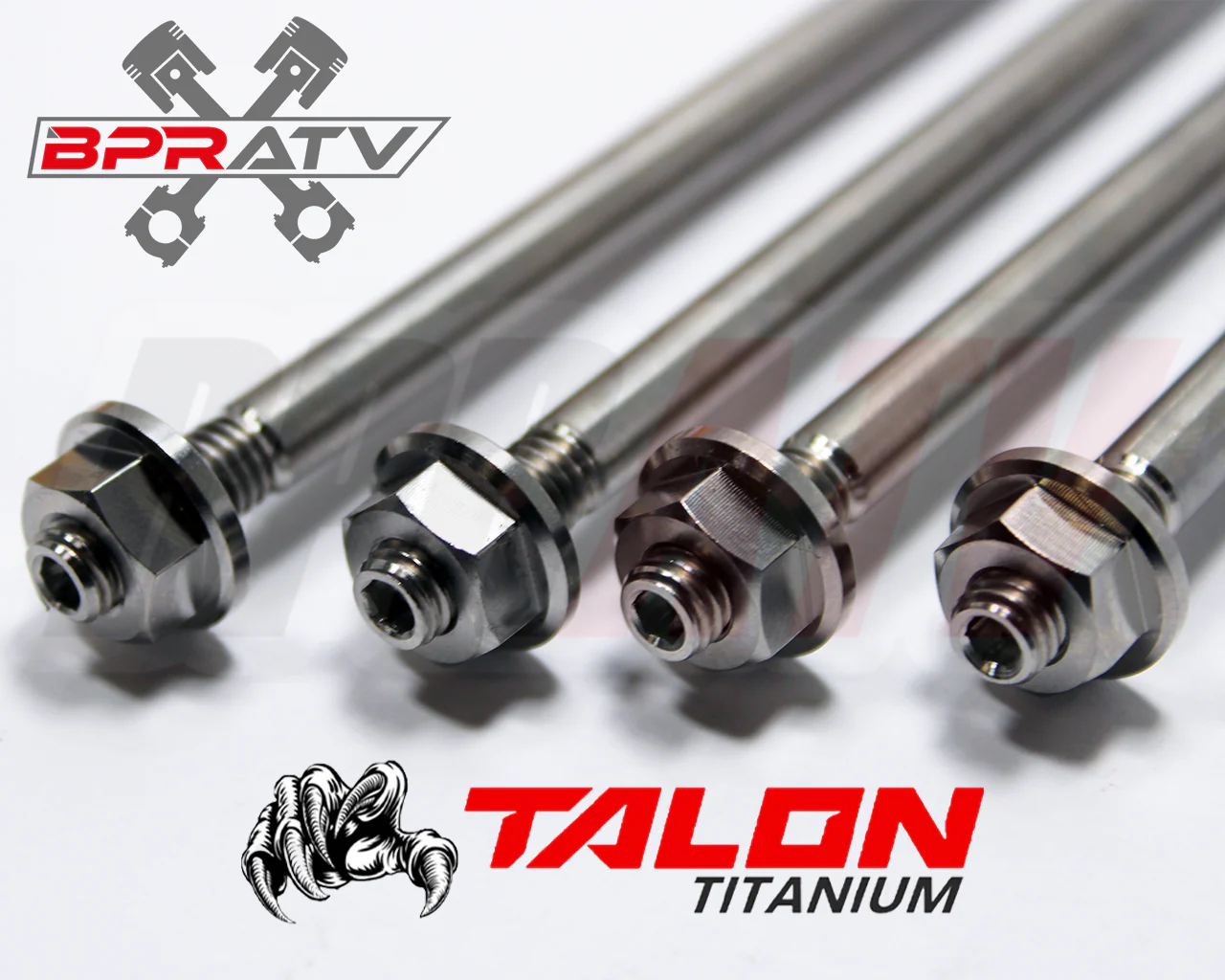 2007+ Polaris 0453613 Outlaw Sportsman 90 TITANIUM Cylinder Head Studs Stud Kit - Image 3