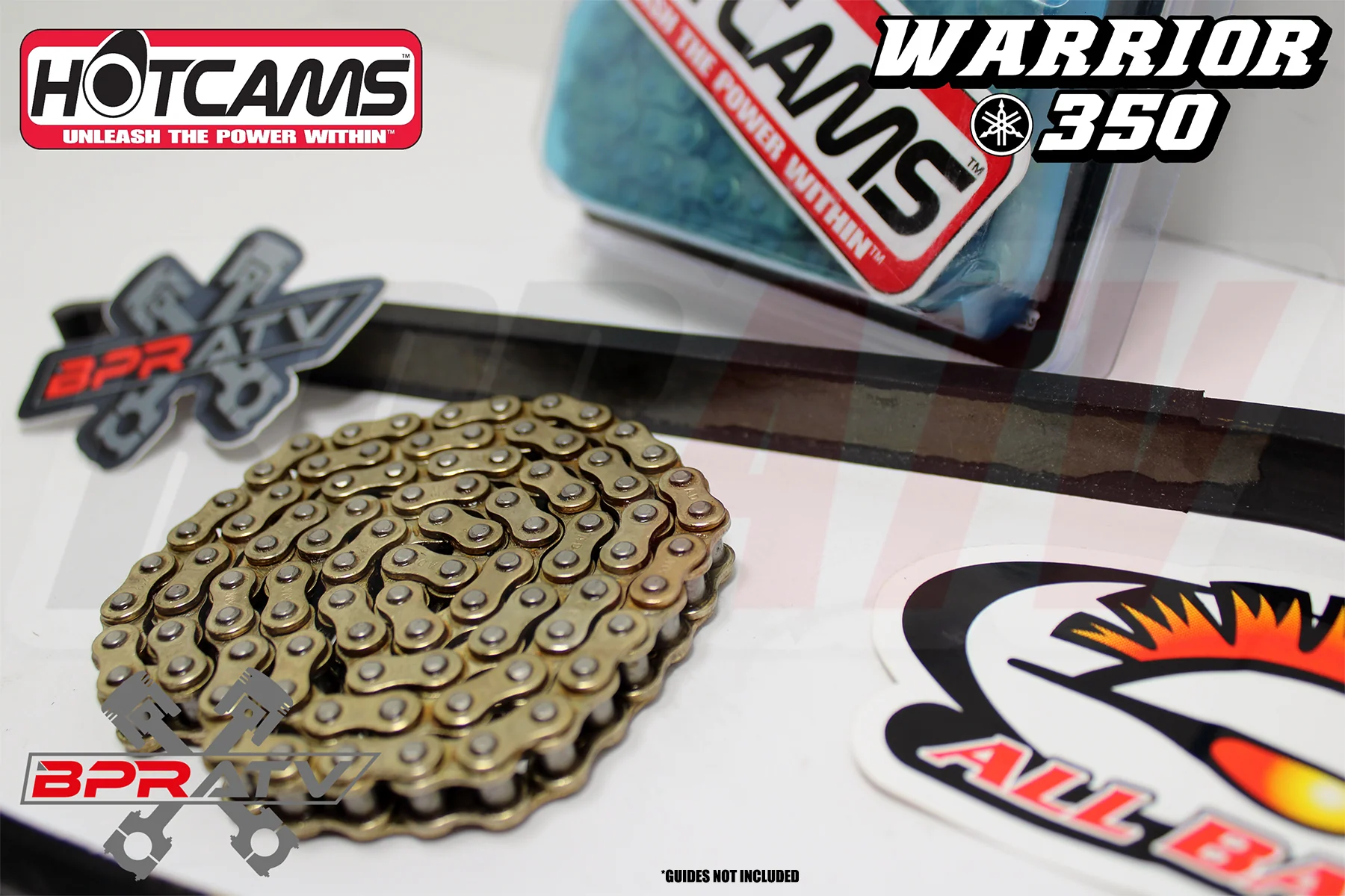2007+ Raptor YFM 350 Hotcams Camshaft Stage 2 Two Hot Cams Bearings Timing Chain - Image 3