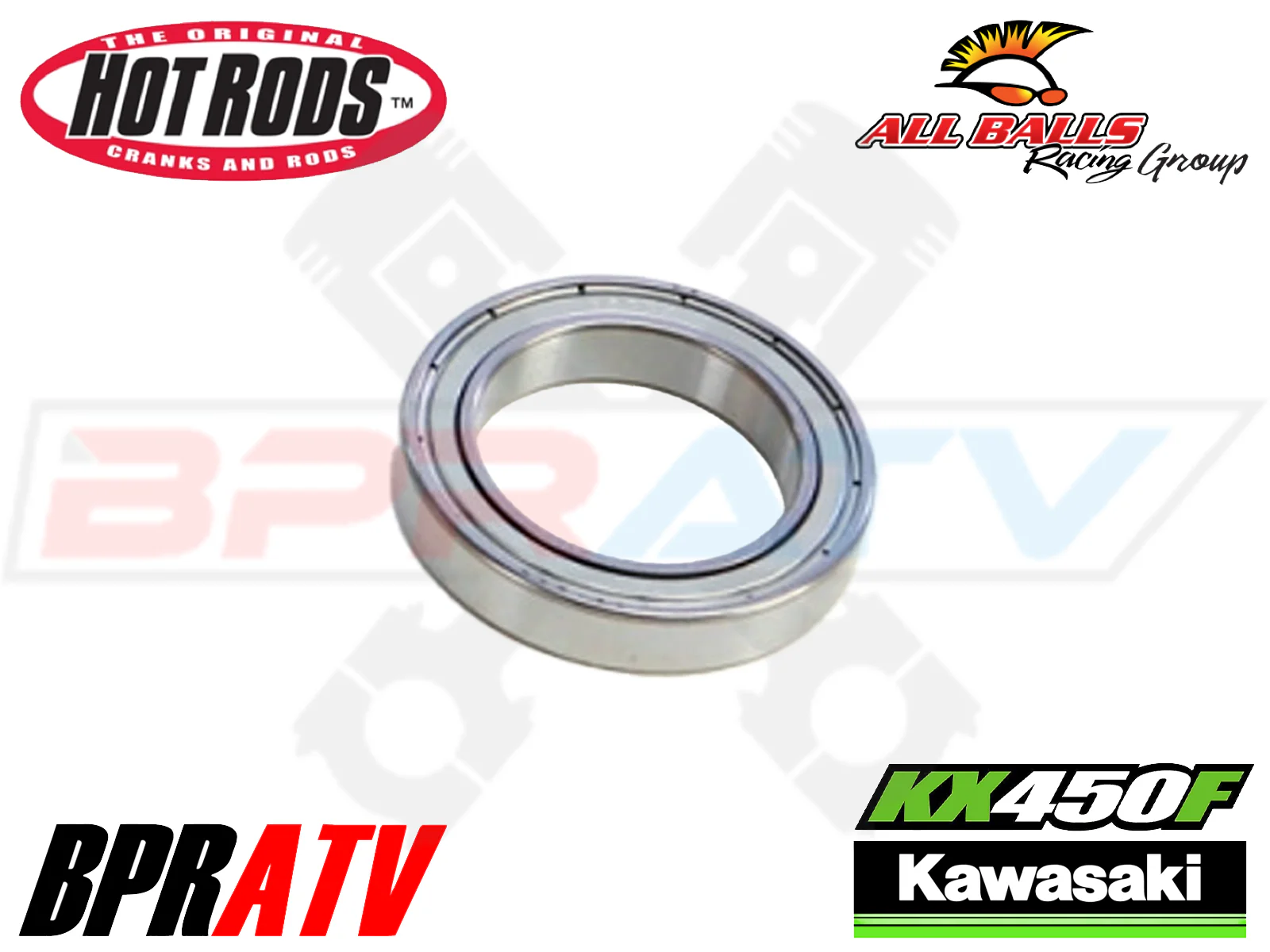 2008 2009 Kawasaki KLX450R Hot Rods Hotrods Heavy Duty Transmission Bearings Kit - Image 10