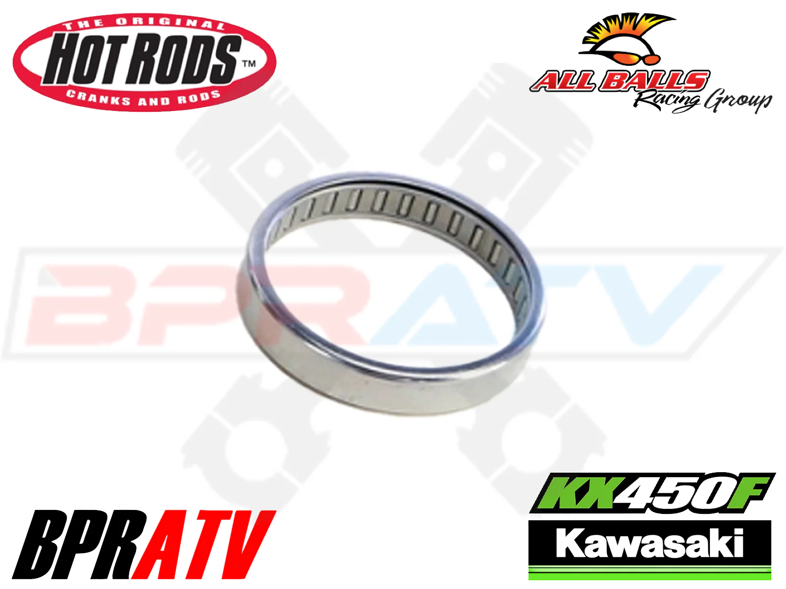 2008 2009 Kawasaki KLX450R Hot Rods Hotrods Heavy Duty Transmission Bearings Kit - Image 11