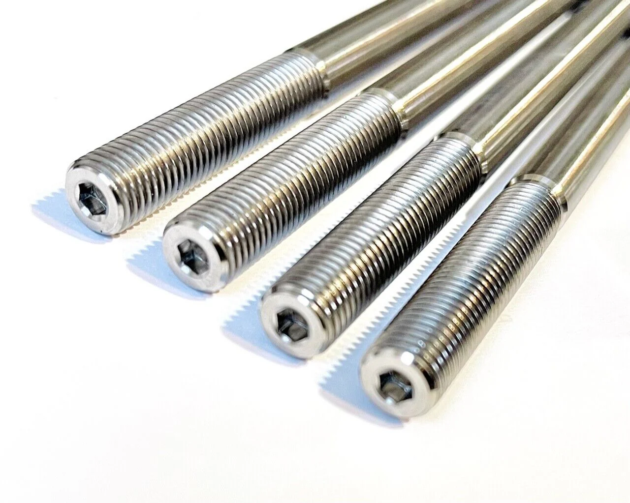 2010-2022 Yamaha YZ450F YZ 450F High-Performance Titanium Cylinder Head Stud Kit - Image 4
