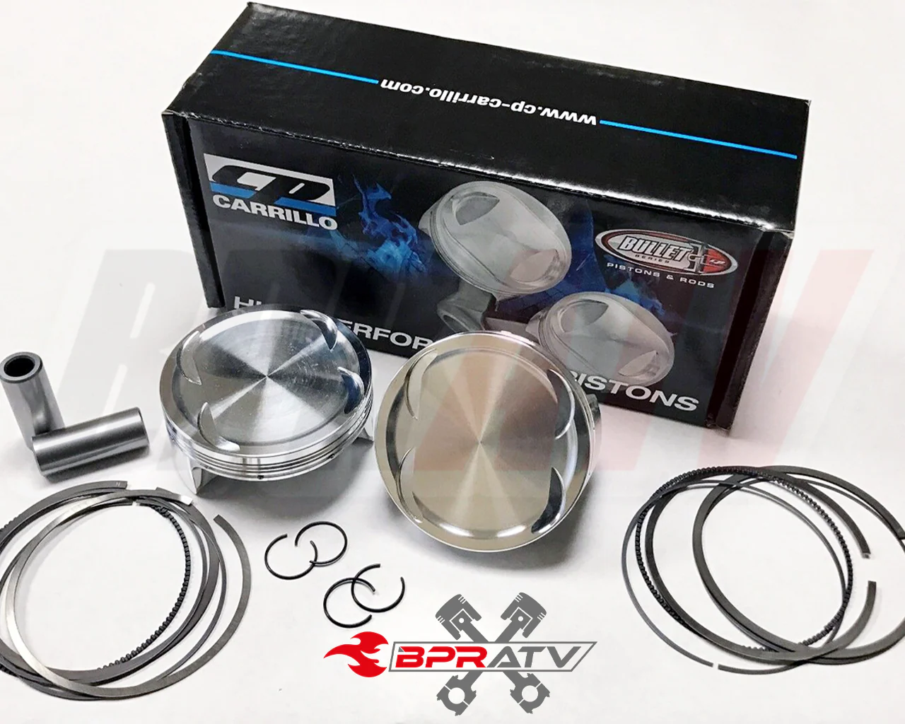 2014 RZR-4 900 98mm 975 Big Bore Cylinder CP Pistons Cometic Top End Rebuild Kit - Image 3