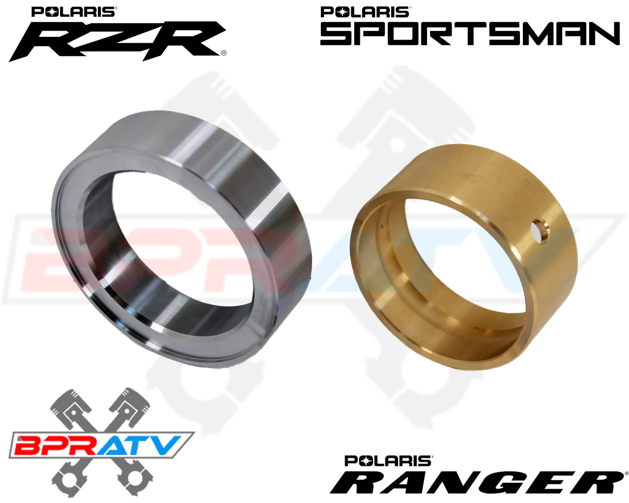 2016 Ranger XP 570 XP 570 EPS BPRATV Crankcase Main Bearing Bushing + Spacer Kit - Image 6