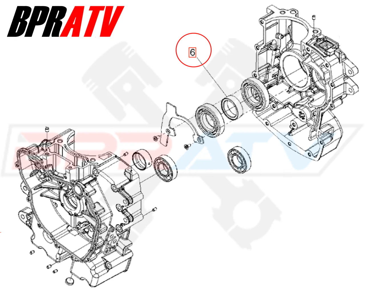 2017 2018 Polaris Ranger 500 CNC OEM Replacement Bearing Spacer 5137838 5137496 - Image 2
