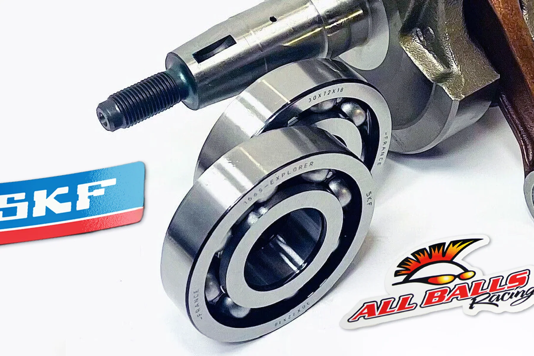 2017+ Polaris 570 Hot Rods Crankshaft SKF Crank Bearings Bushing OEM Upgrade NEW - Image 6