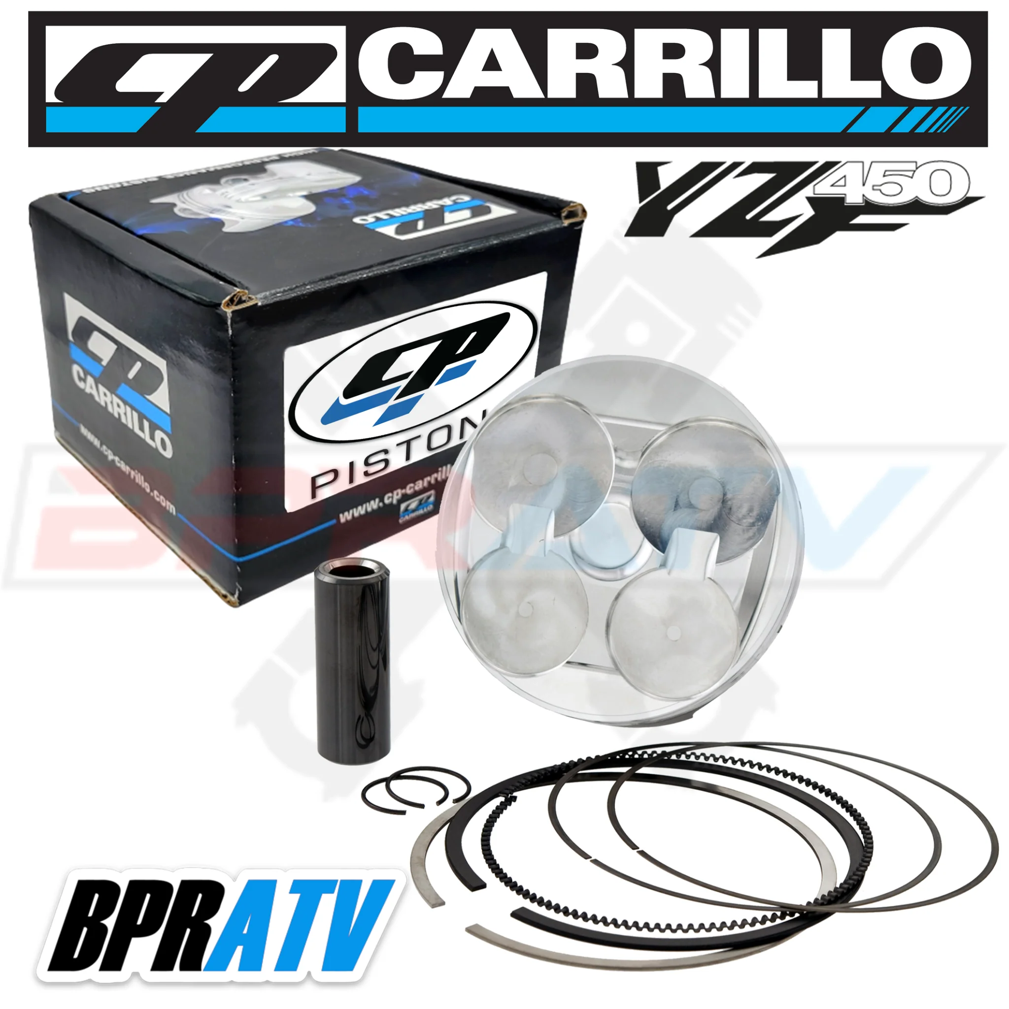 21-23 Yamaha YZ450FX YZ 450FX 97mm 13.5:1 CP Full RACE DLC CT3 Coated Piston Kit - Image 2