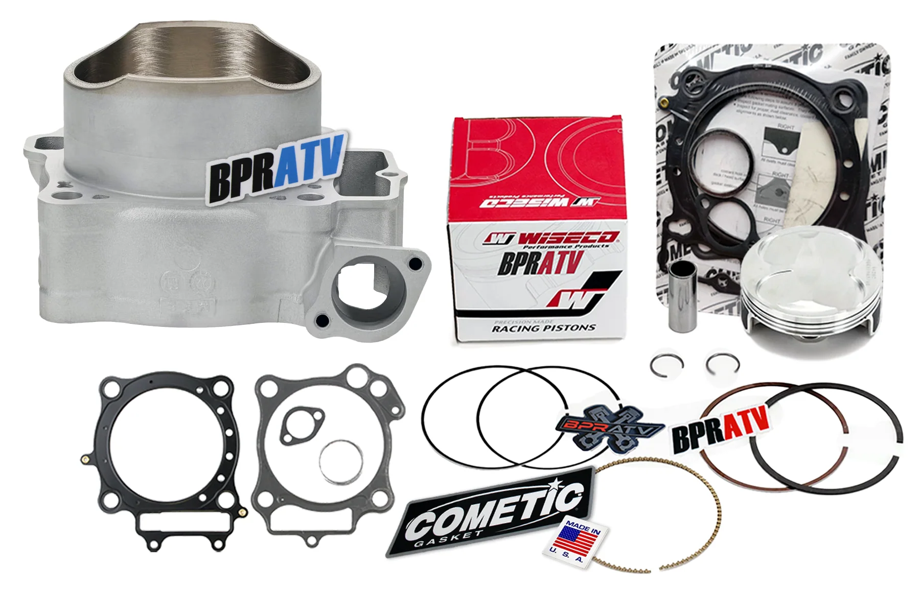 21-25 CRF450RL CRF 450 RL Stock Cylinder Wiseco Piston Top End Rebuild Parts Kit