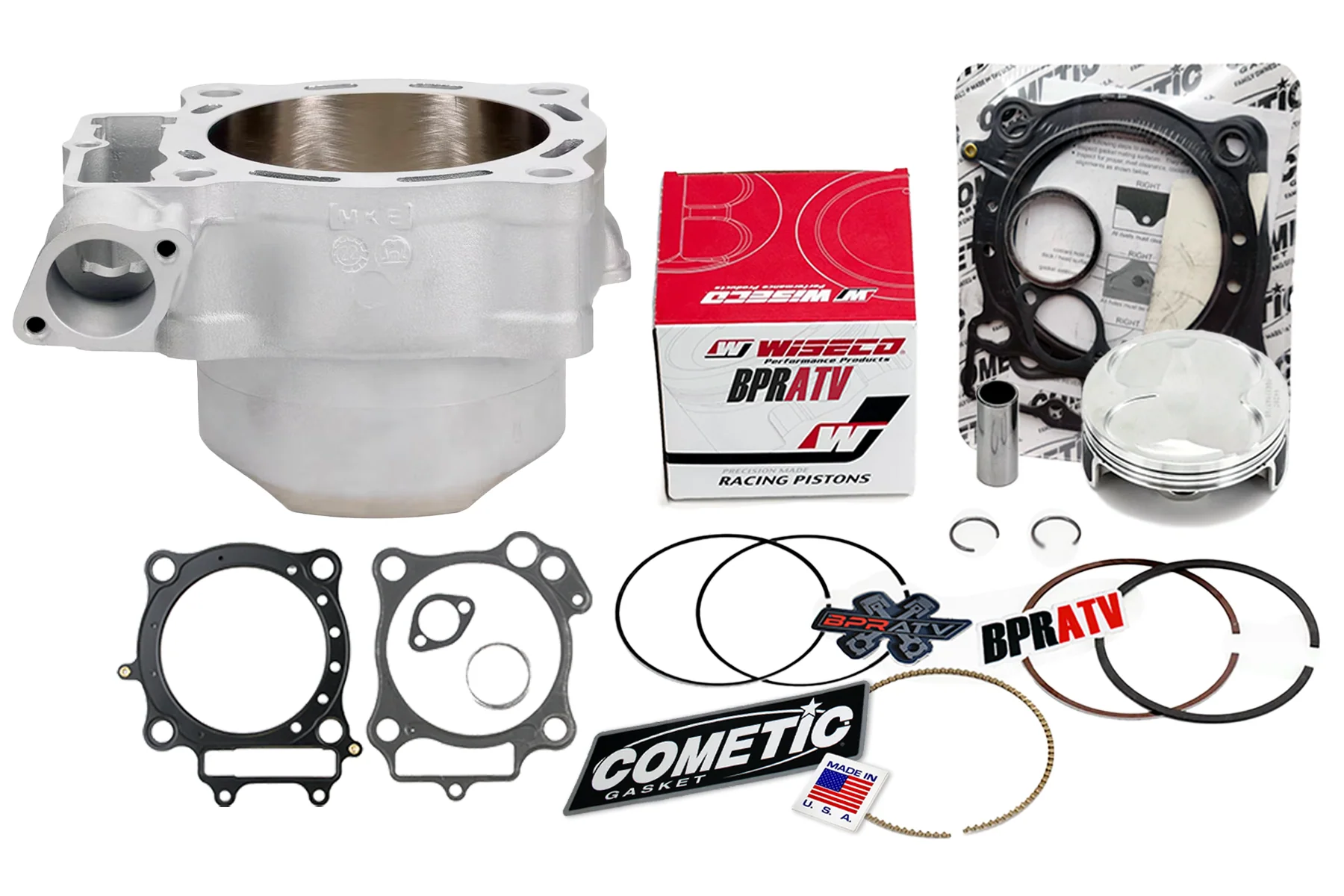 21-25 CRF450RL CRF 450 RL Stock Cylinder Wiseco Piston Top End Rebuild Parts Kit - Image 7