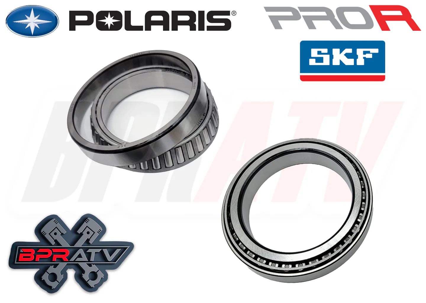 22-24 Polaris RZR Pro R Pro-R SKF Upgrade Rear Differential Bearings Kit 3236467 - Image 2