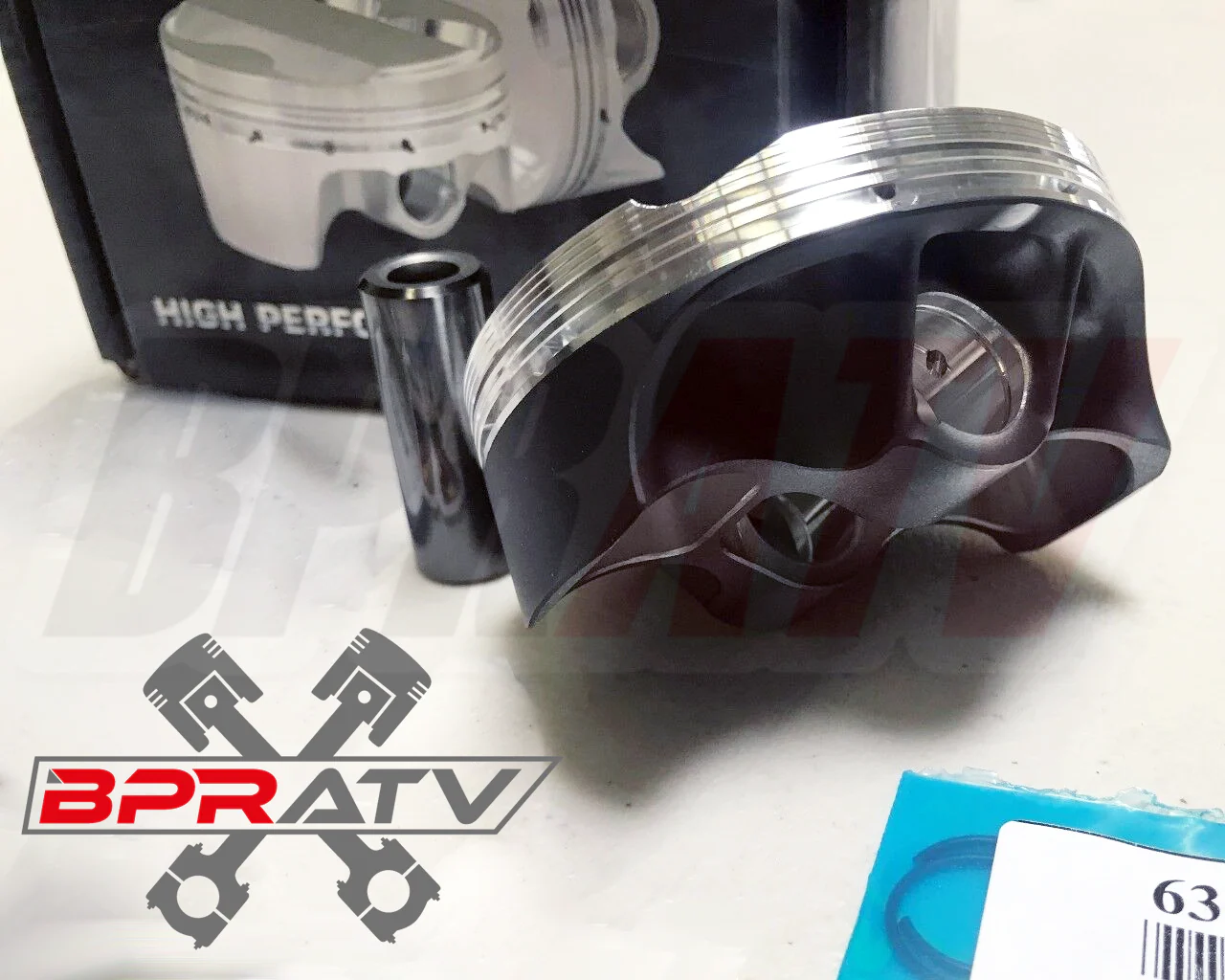 24 25 Yamaha WR450F WR 450F 97mm 13.3:1 CP Carrillo Full RACE Coated Piston Kit - Image 12