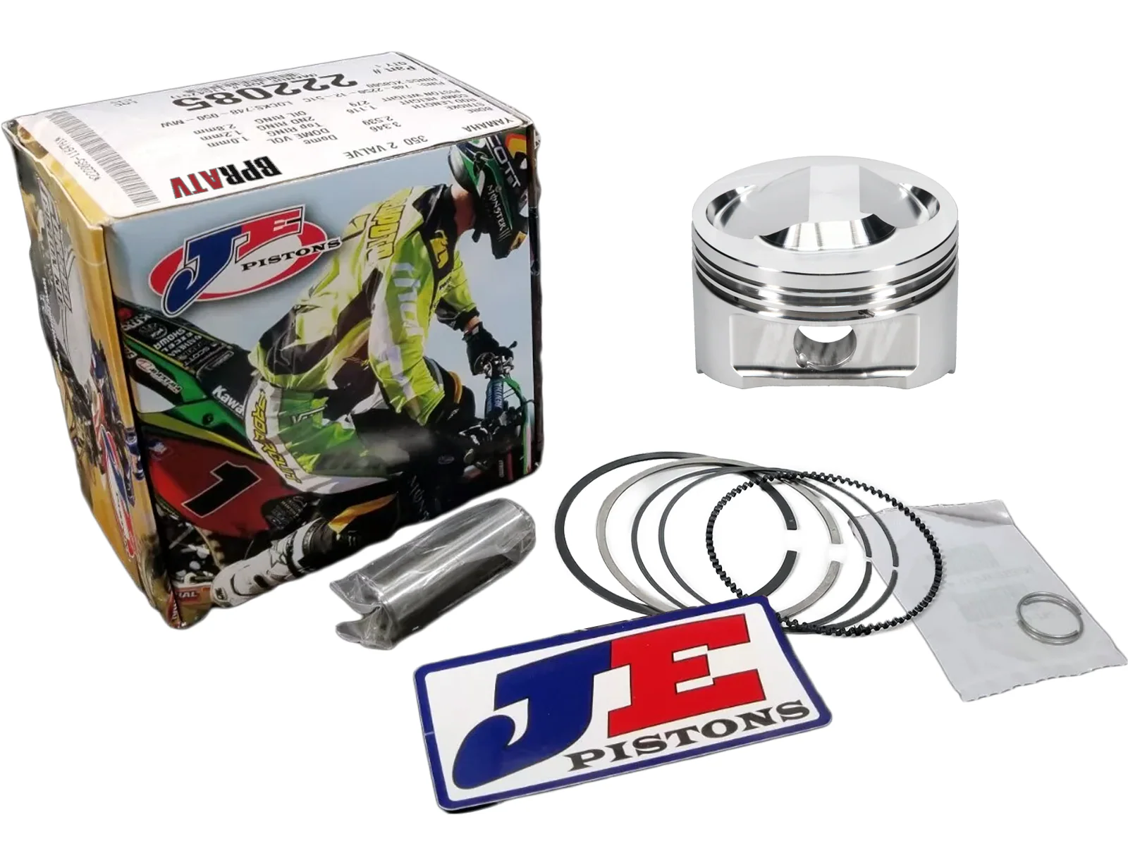 366cc 10.5:1 Big Bore Top End Kit Yamaha Warrior Raptor Wolverine Grizzly YFM350 - Image 2