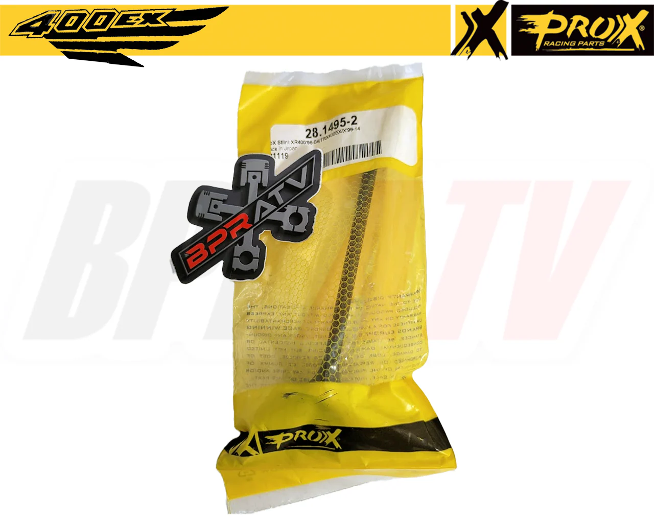 400EX 400X XR400 ProX Pro X Valves Kibblewhite Red Stem Seals Intake Exhaust Kit - Image 9