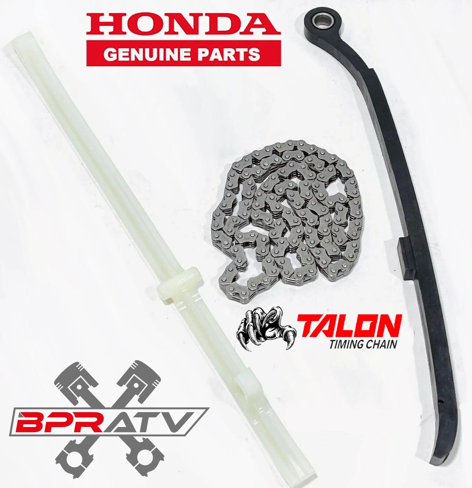 Honda 400EX 400X XR400R OEM Timing Guide Tensioner & Chain Tensioner Cam Chain - Image 2