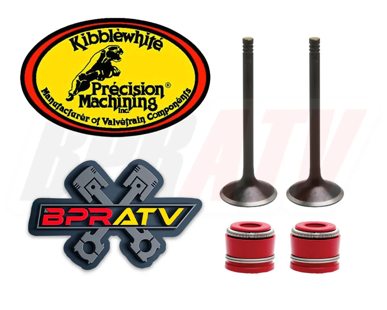 83 84 Honda XR500 R XR 500 500R OEM Head Kibblewhite Intake Exhaust Valves Seals - Image 9