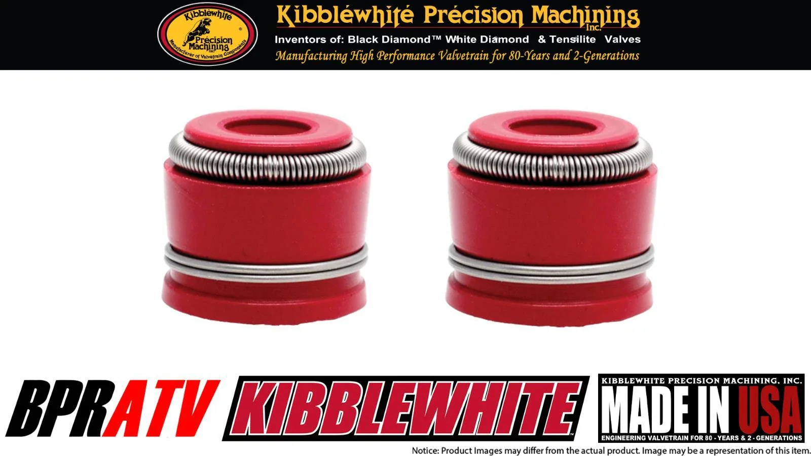 84-04 Honda XR250R XR 250R Kibblewhite Viton Valve Stem Seals Seal Set of 4 Four - Image 11