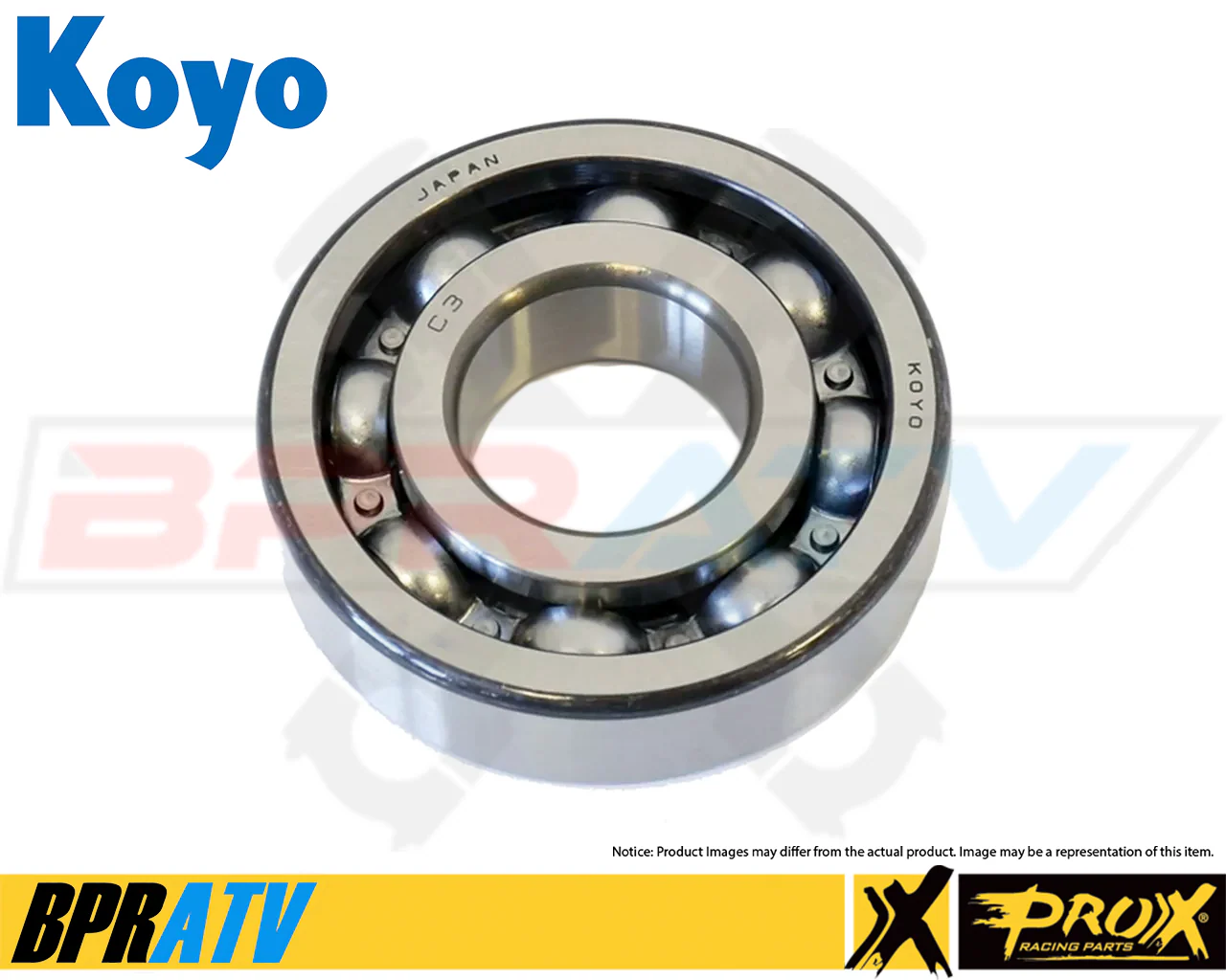 84-07 Honda CR250R CR 250R Koyo C3 Pro-X ProX Crank Main Bearing 23.6328C3 JAPAN - Image 9