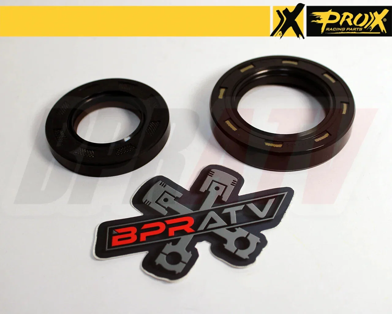 85 86 Honda ATC250R ATC 250R Main Crankshaft Bearings SKF & ProX Crank Seals Kit - Image 12