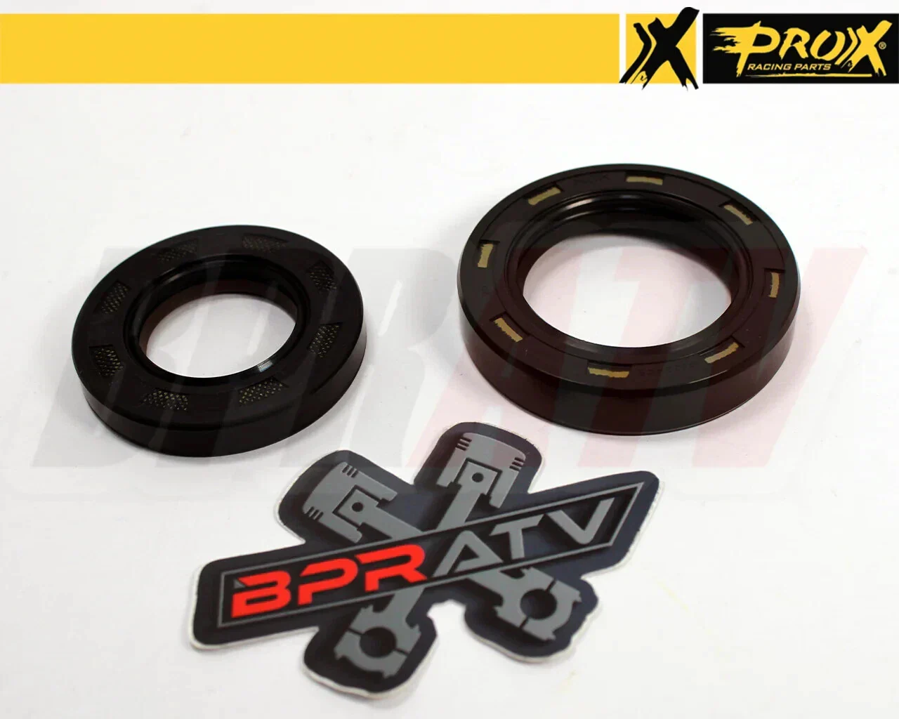 85 86 Honda ATC250R ATC 250R Main Crankshaft Bearings SKF & ProX Crank Seals Kit - Image 17