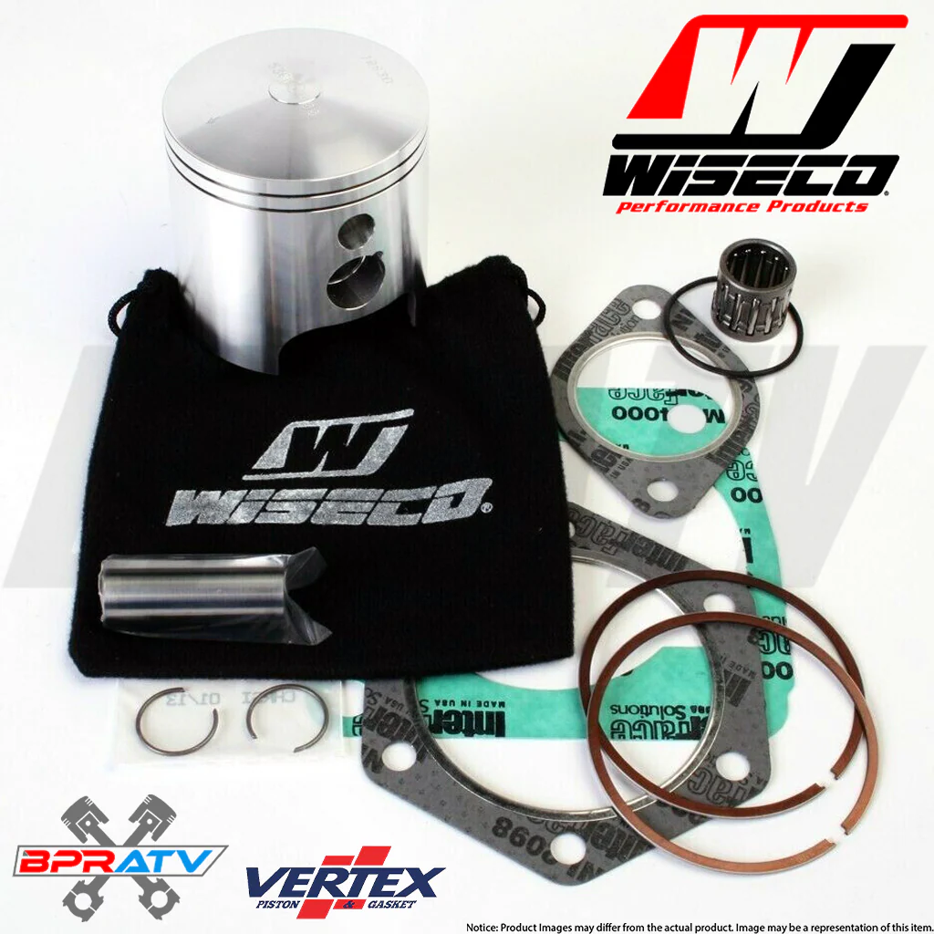85 86 Honda TRX250R TRX ATC 250R Wiseco 68mm +2 Piston Athena Gasket Rebuild Kit - Image 15