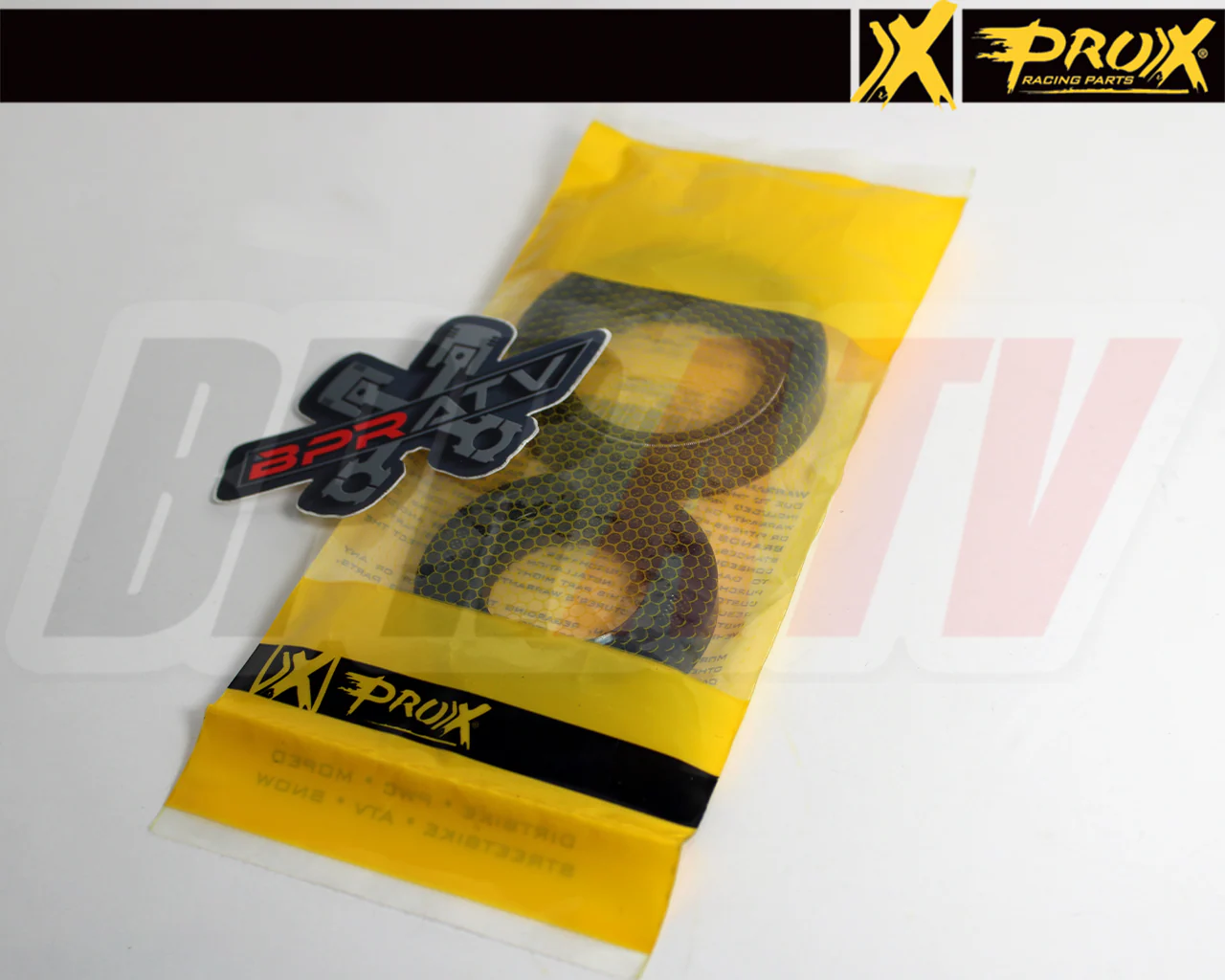 86-89 Honda TRX250R TRX 250R Main Crankshaft Bearings SKF & ProX Crank Seals Kit - Image 7