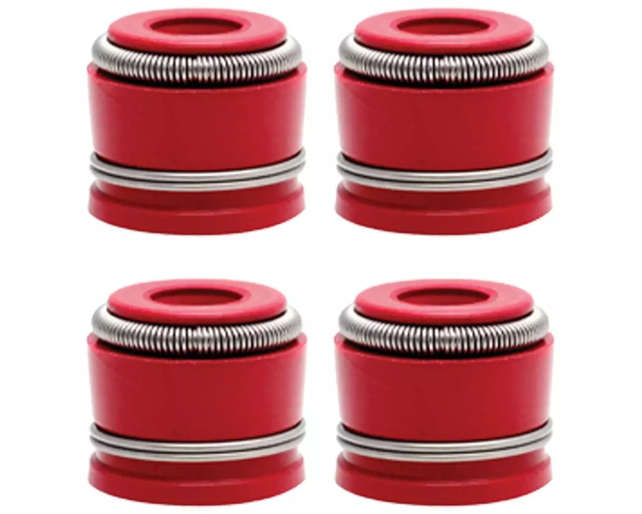 96-04 Honda XR400R 400R RFVC Head Valve Stem Guide Viton RED Seals Seal Set of 4 - Image 20