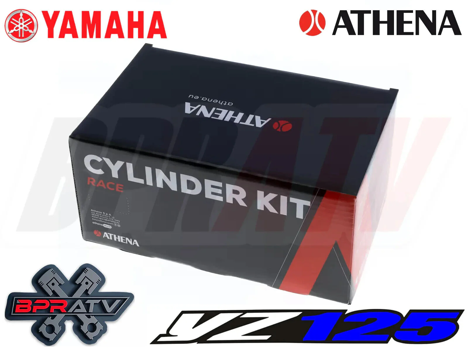 98-00 Yamaha YZ125 YZ 125 58mm 144cc Athena Big Bore Cylinder Crank Rebuild Kit - Image 20