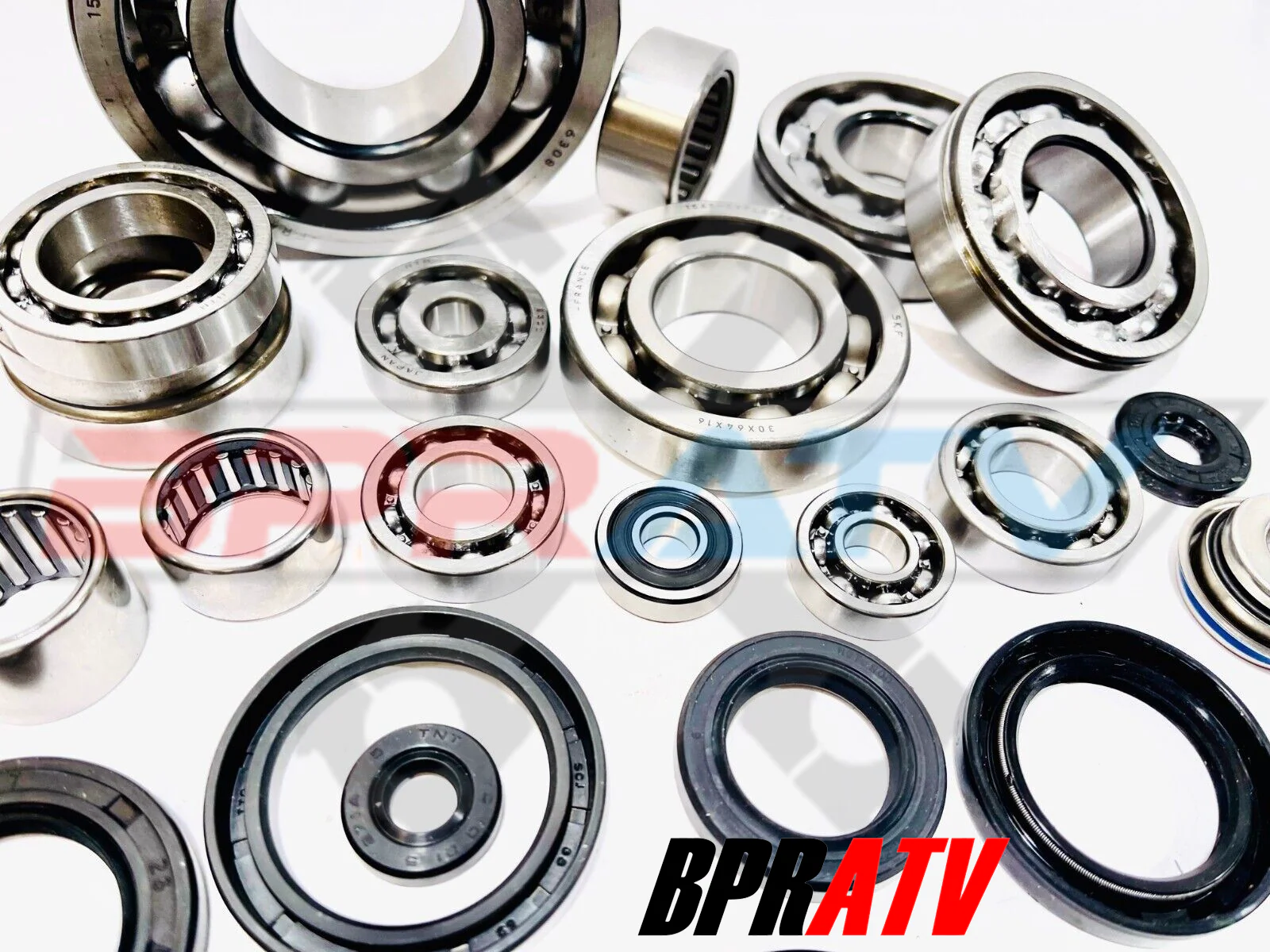 99-04 400EX Main Crank Trans Bearings Complete Motor Transmission Bearing Kit - Image 8